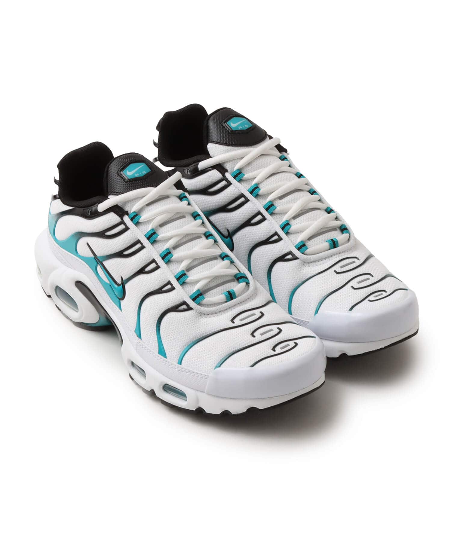 NIKE AIR MAX PLUS WHITE/TURBO GREEN-REFLECT SILVERのメイン画像