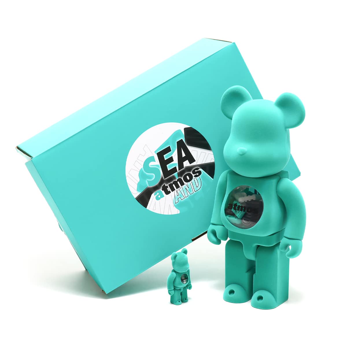 BE@RBRICK  ベアブリック アトモス 100%&400% ２個セット