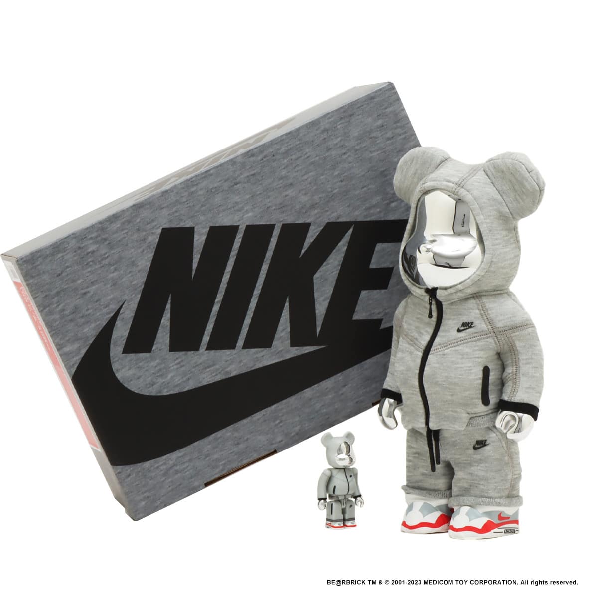 Bearbrick NIKE 100％ \u0026 400％ベアブリック ナイキ テック