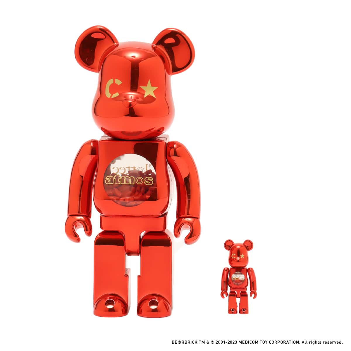 BE@RBRICK atmos x LACOSTE 100% & 400%その他