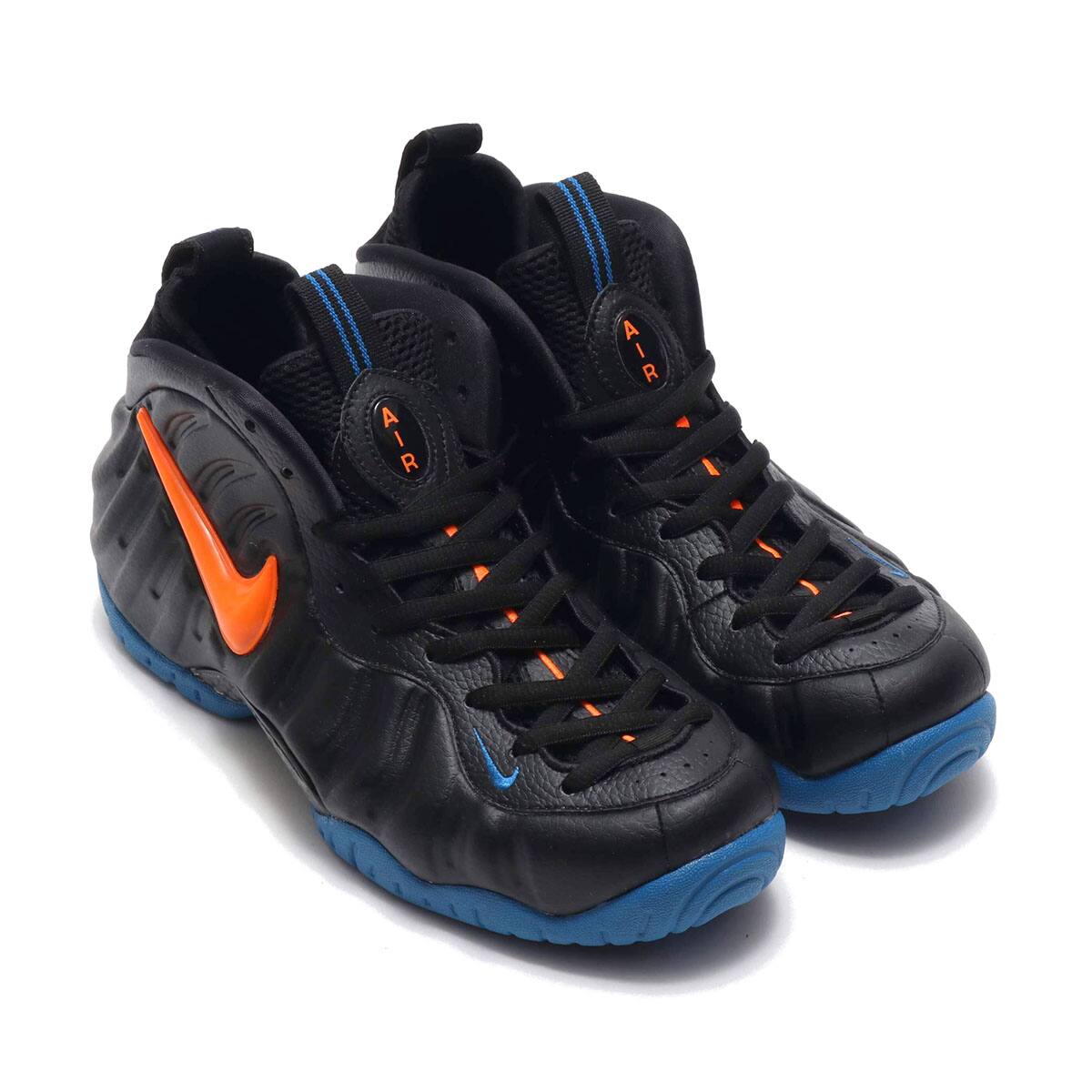 NIKE AIR FOAMPOSITE PRO BLACK/TOTAL ORANGE-BATTLE BLUE 19FA-S_photo_large