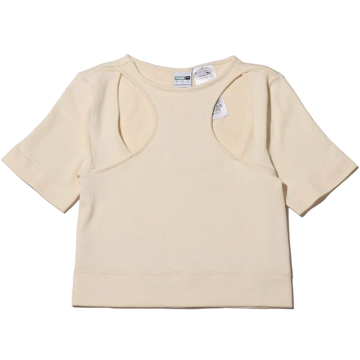 PUMA DARE TO MUTED MOTION TEE SUGARED ALMOND のメイン画像