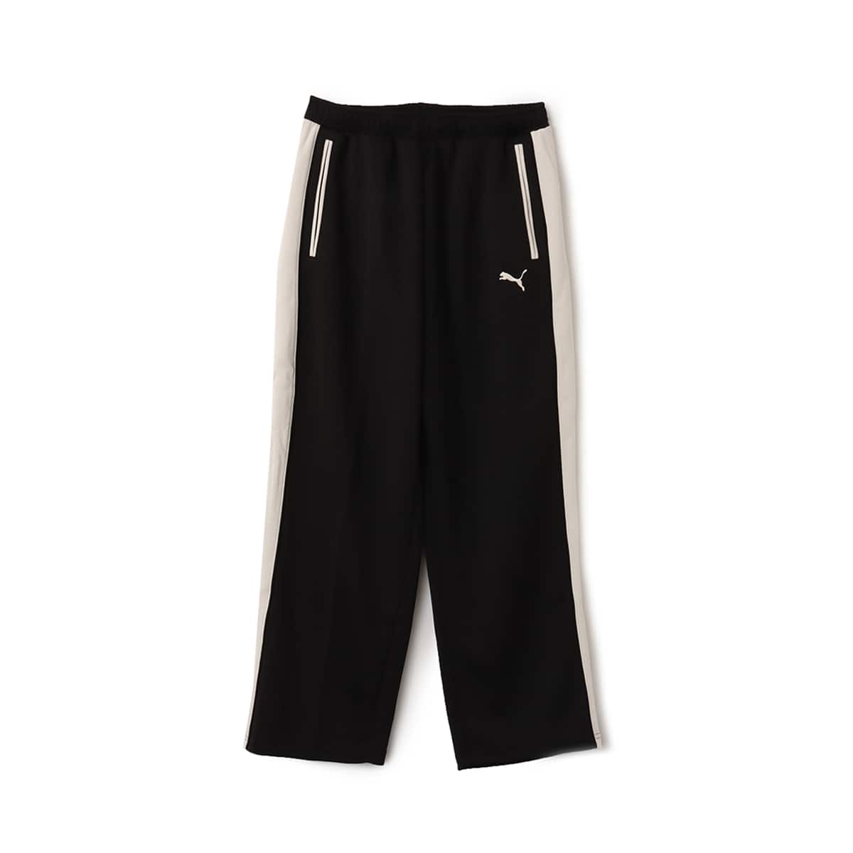 PUMA T7 TRACK PANTS JP PUMA BLACK-ALPINE SNOWのメイン画像