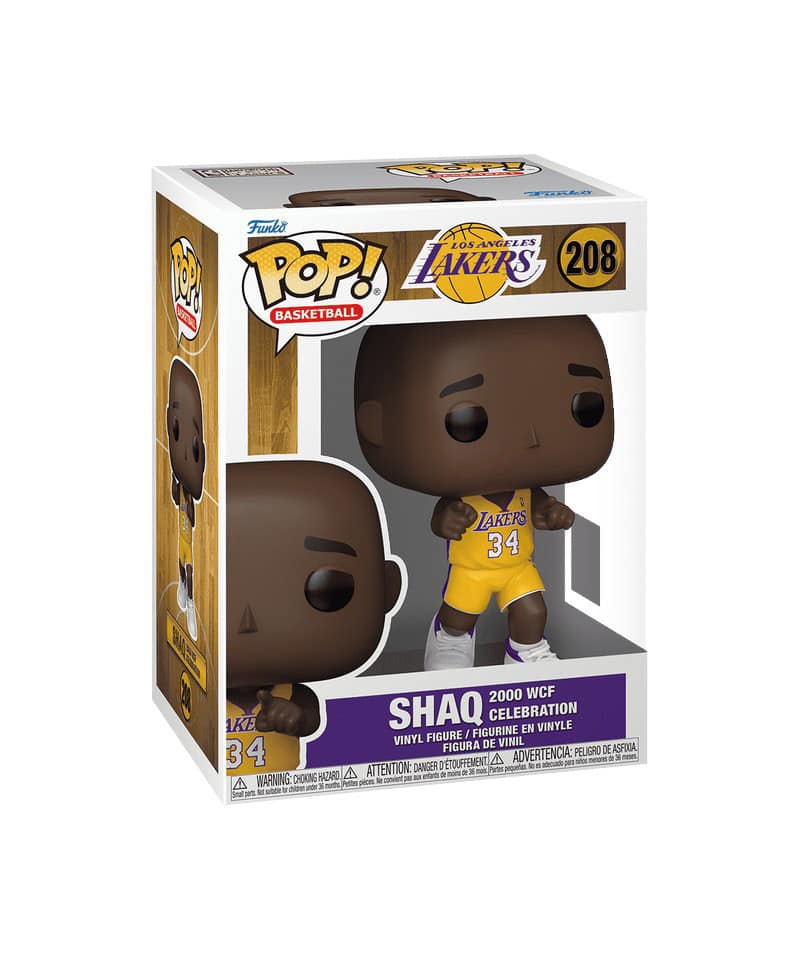 FUNKO POP! NBA Los Angeles Lakers Shaquille O’Neal (2000) WCF Celebration Ver. MULTIのメイン画像