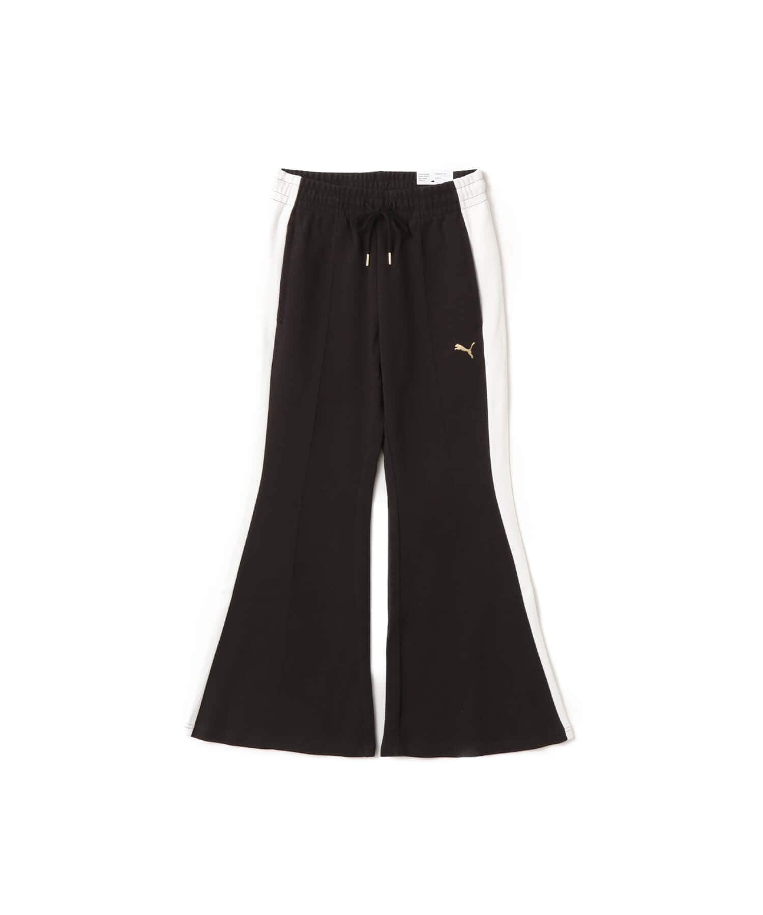 PUMA T7 FLARED PANTS PUMA BLACKのメイン画像