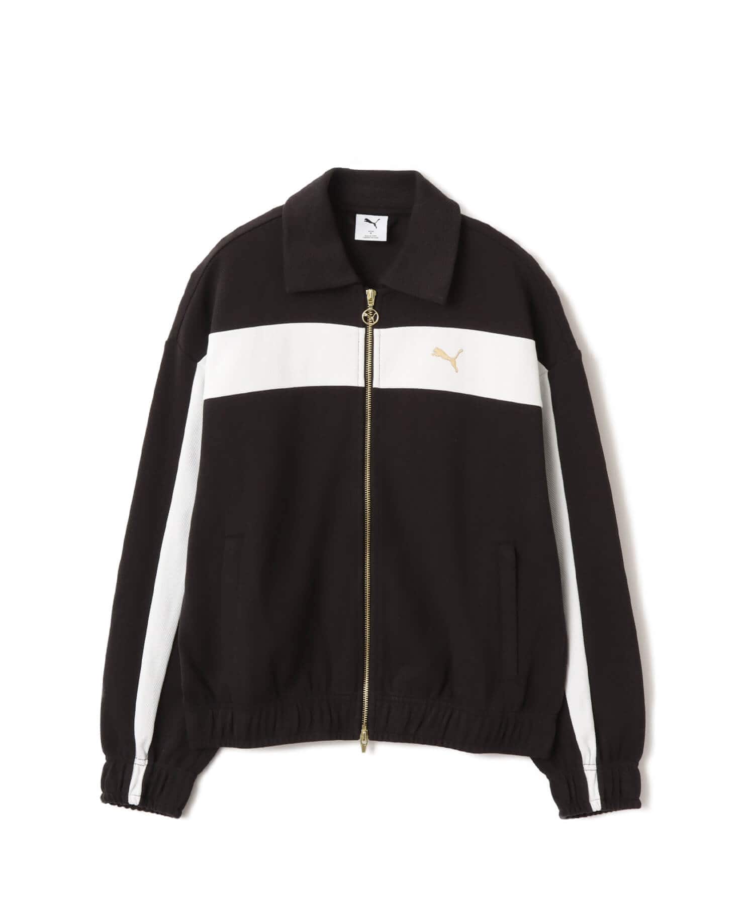 PUMA T7 RELAXED TRACK JACKET PUMA BLACKのメイン画像