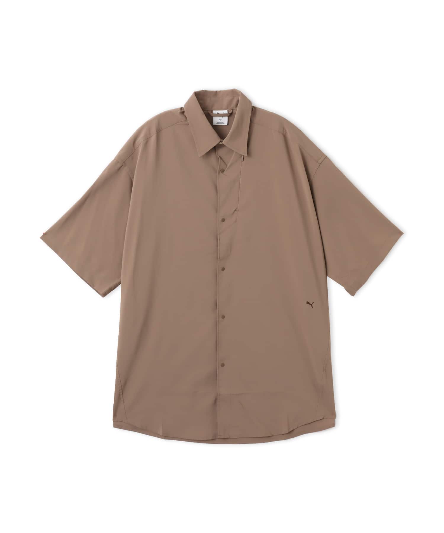 PUMA OVERSIZED SS SHIRT TOTALLY TAUPEのメイン画像