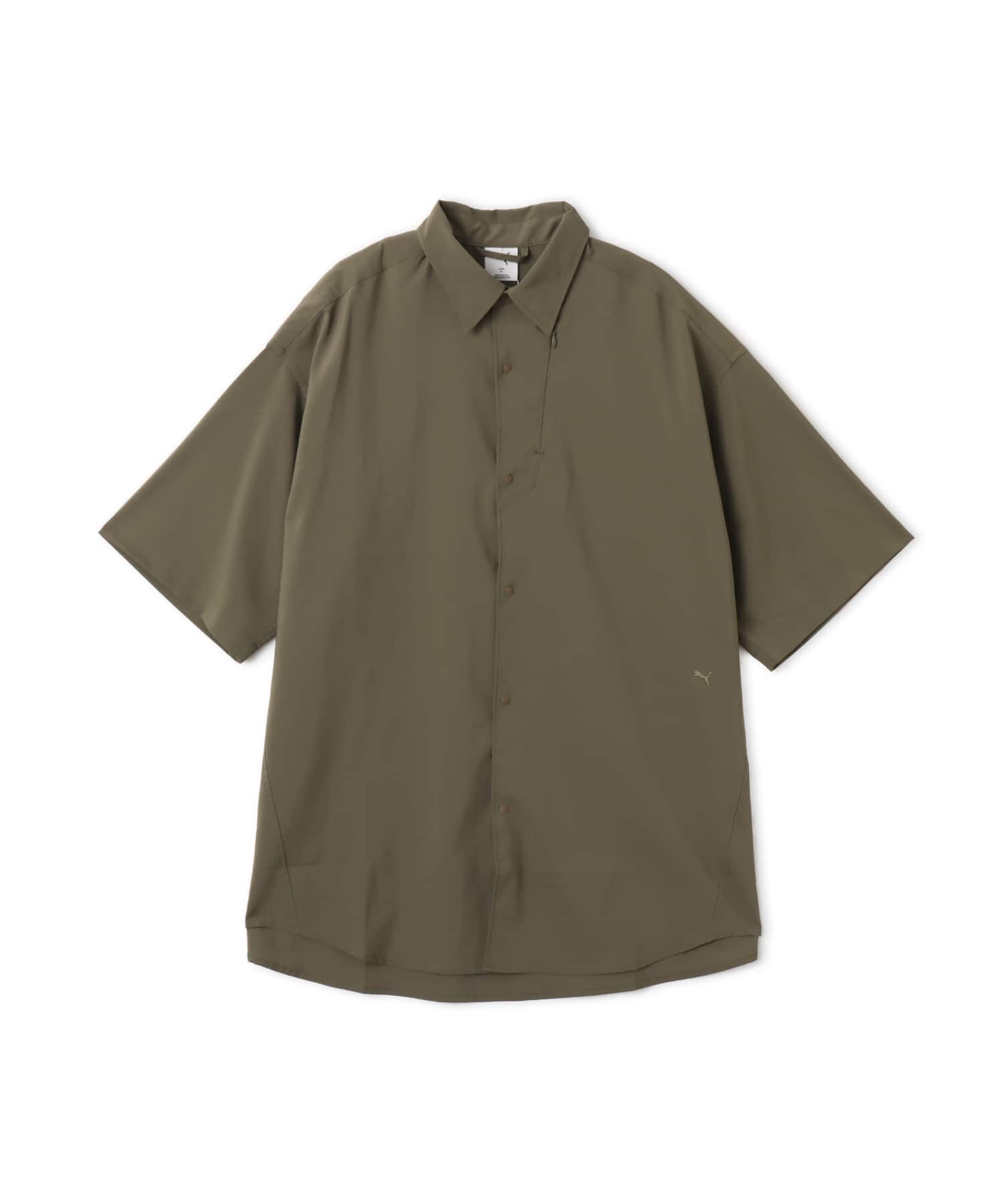 PUMA OVERSIZED SS SHIRT LODEN GREENのメイン画像