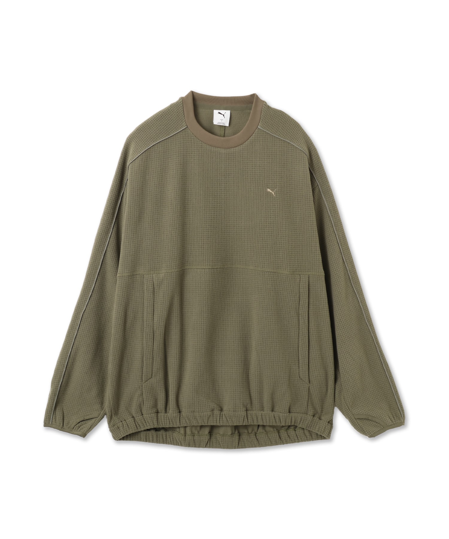 PUMA FLEECE OVERHEAD LODEN GREENのメイン画像