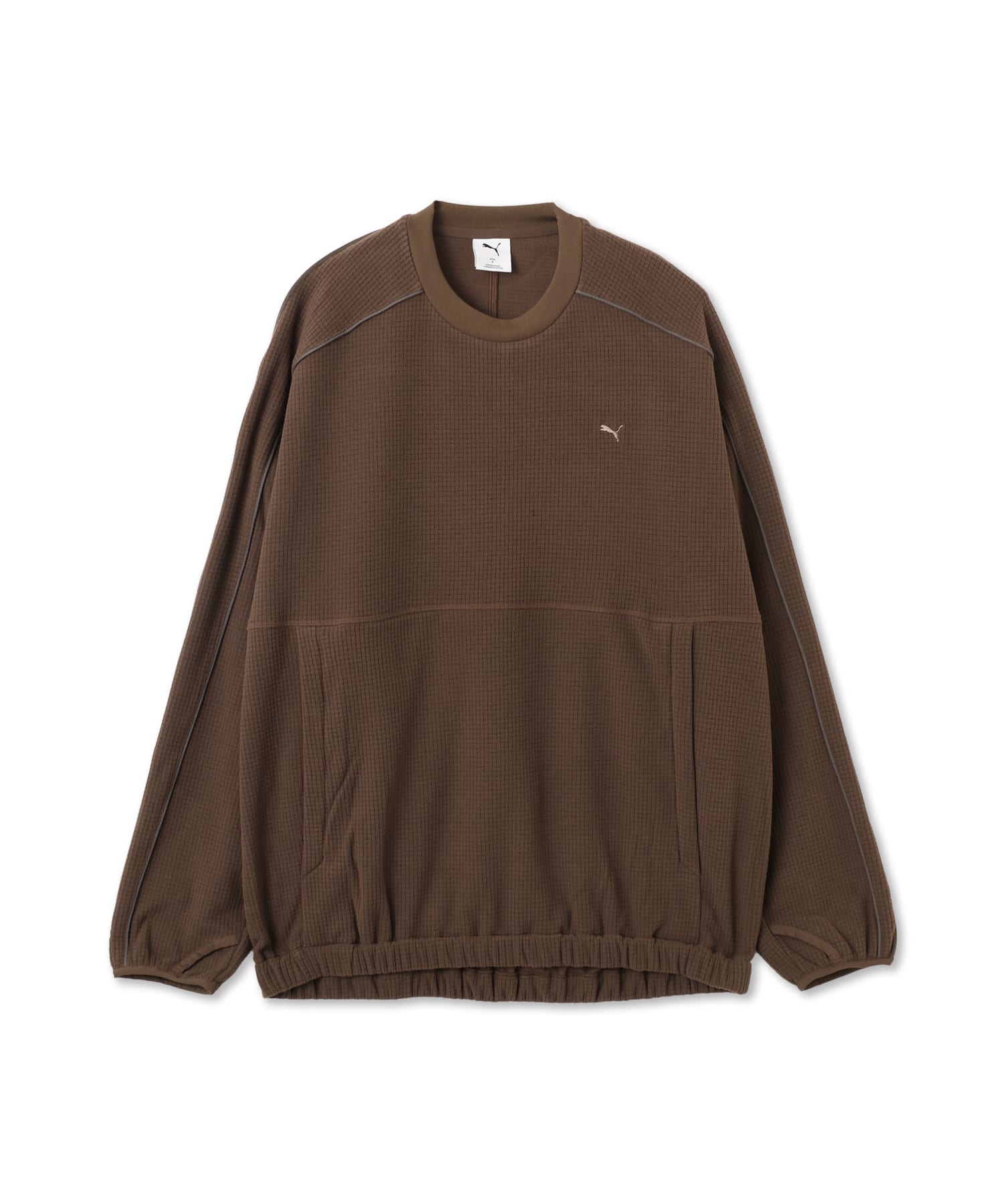 PUMA FLEECE OVERHEAD CHOCOLATEのメイン画像