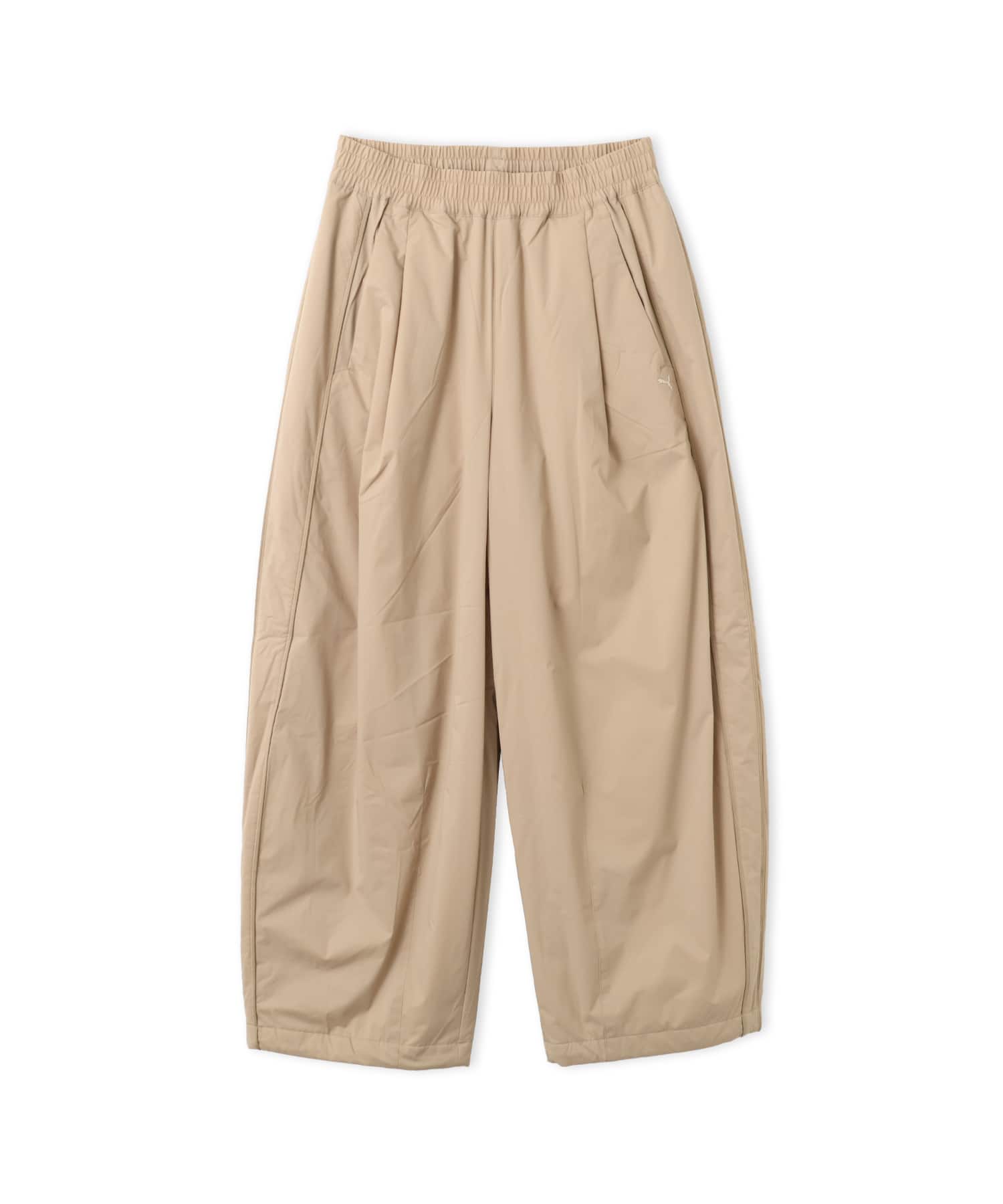PUMA MATT TAFFETA THIN PADDED PANTS ICE COFFEEのメイン画像