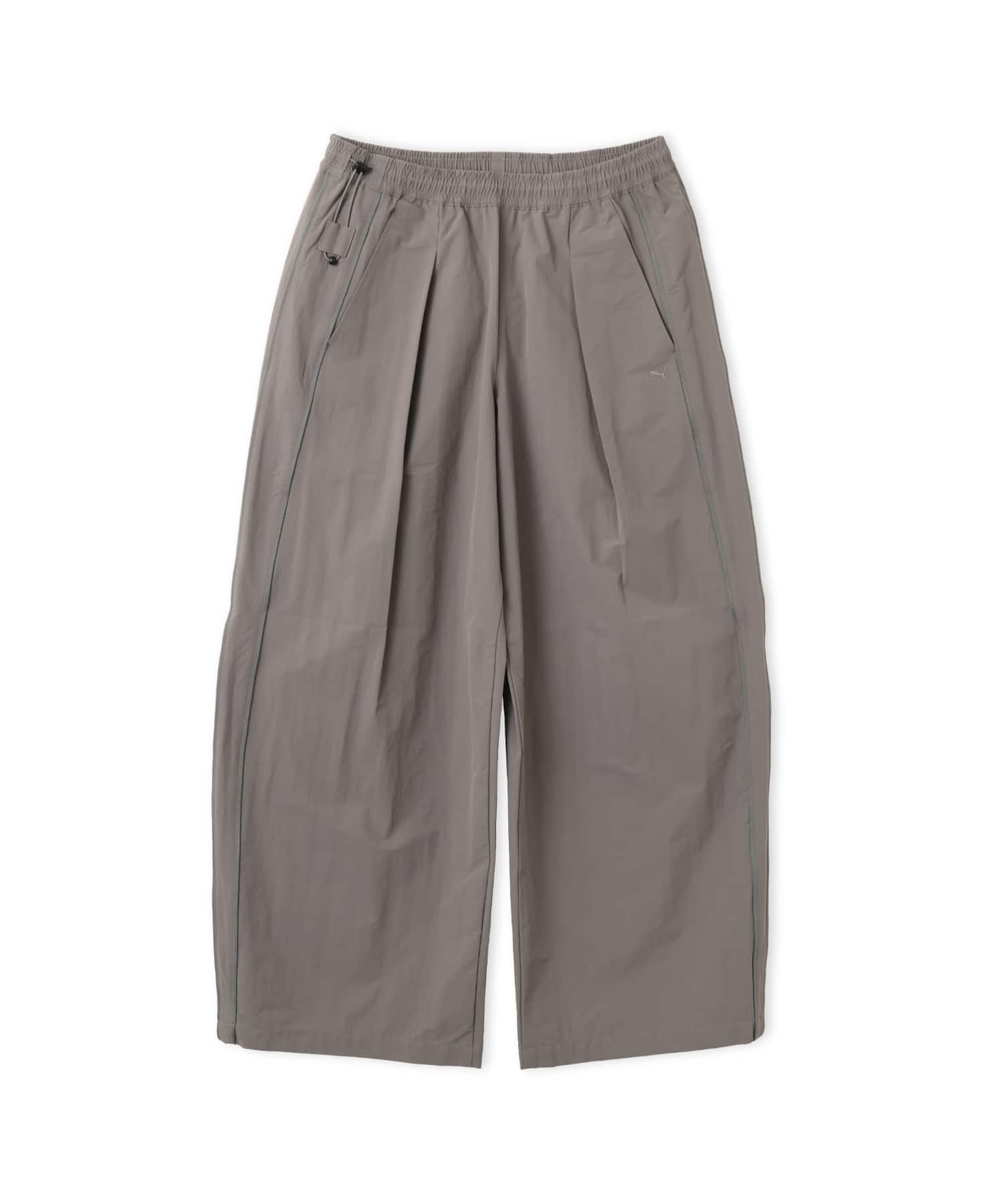 PUMA WASHER WOVEN LONG PANTS FLAT MEDIUM GRAYのメイン画像