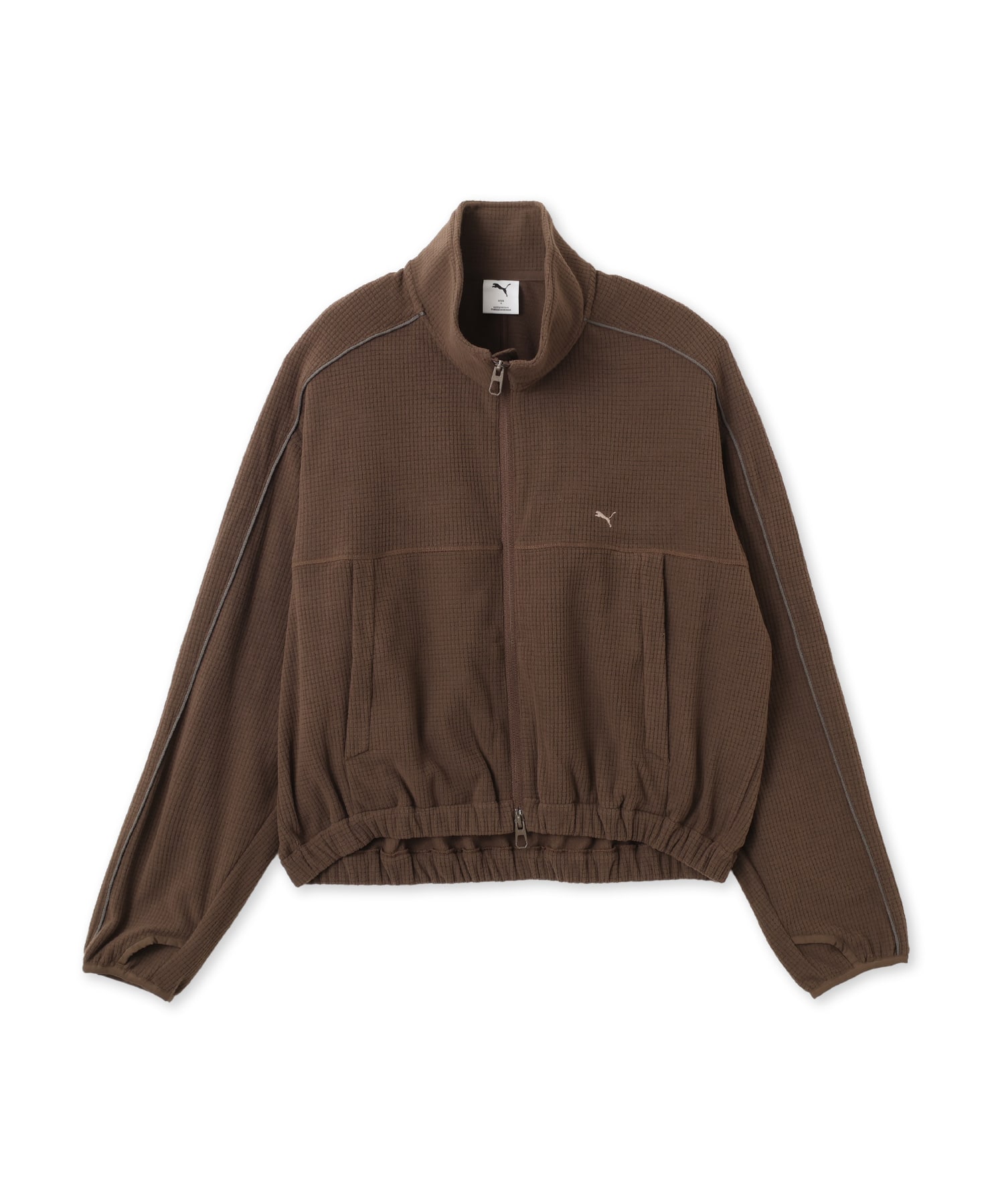 PUMA FLEECE ZIP-UP JACKET WS CHOCOLATEのメイン画像