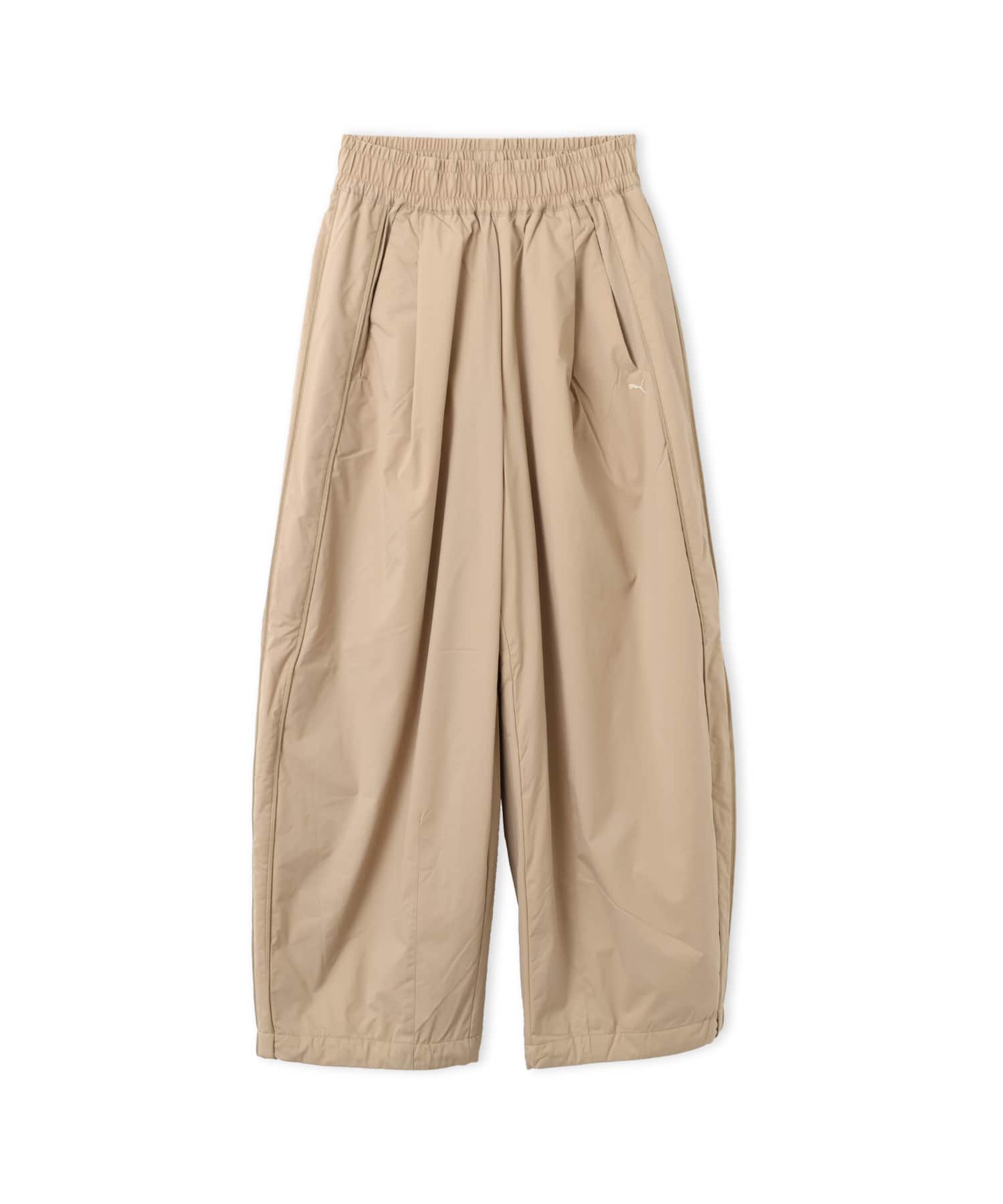 PUMA MATT TAFFETA THIN PADDED PANTS WS ICE COFFEEのメイン画像