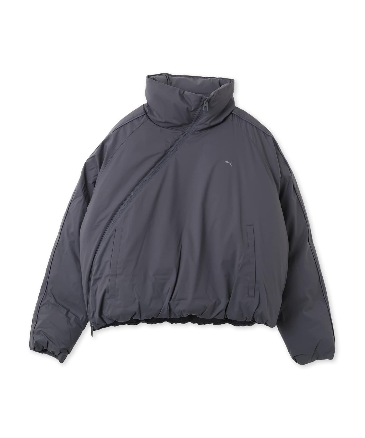 PUMA MATT TAFFETA PADDED JACKET WS STRONG GRAYのメイン画像