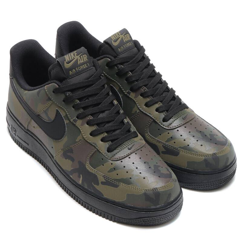 NIKE AIR FORCE 1 '07 LV8 MED OLIVE/BLACK-BLACK_photo_large