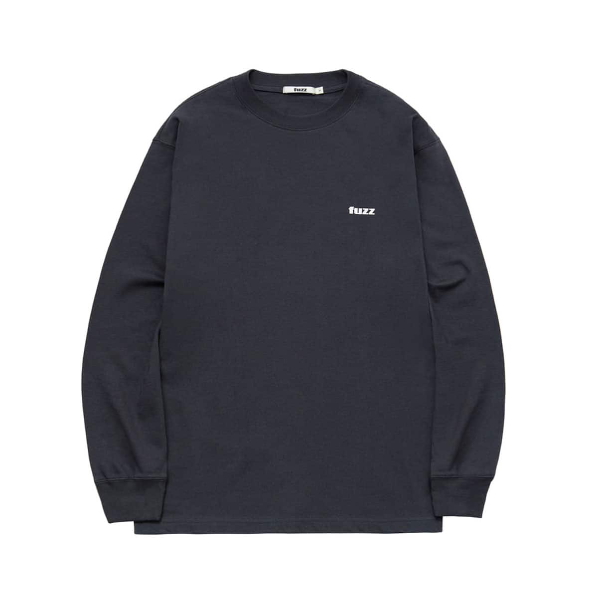 fuzz BASIC LOGO L/S TEE BLACK 20HO-Iのメイン画像
