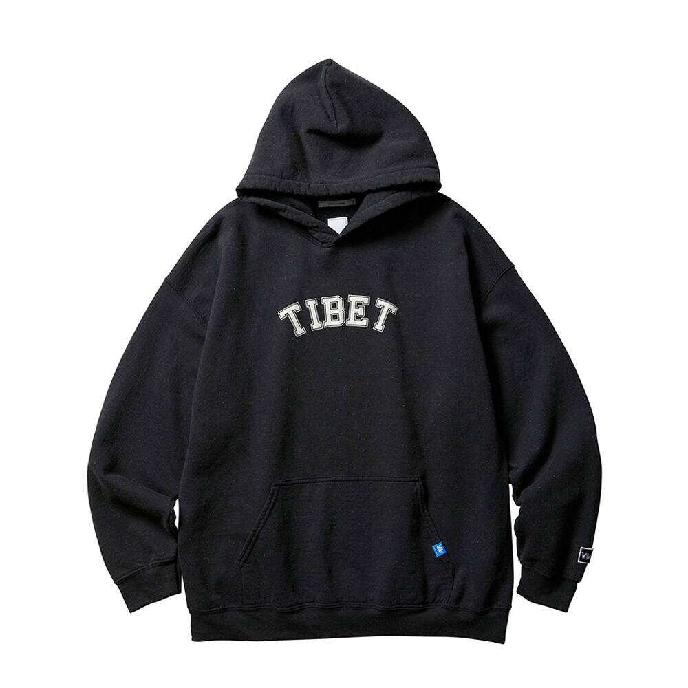 Liberaiders TIBET PULLOVER HOODIE BLACK のメイン画像