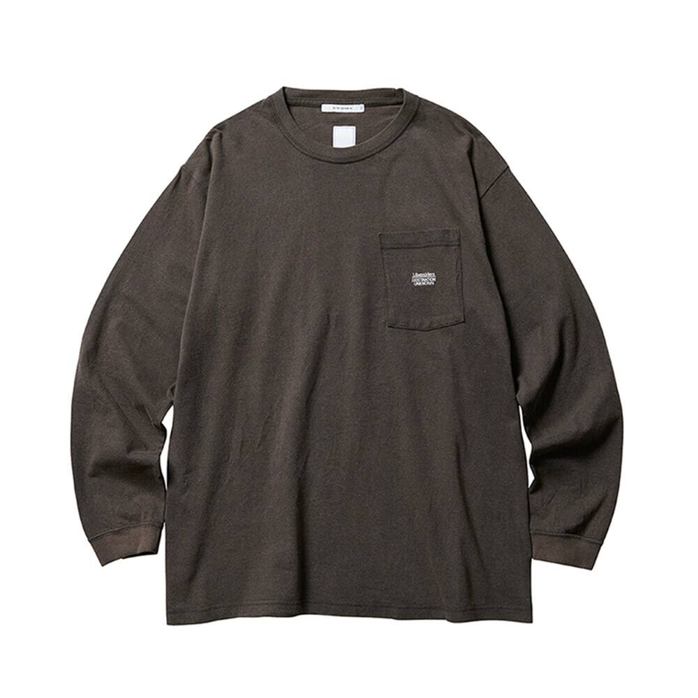 Liberaiders POCKET L/S TEE BLACK 21FA-Iのメイン画像