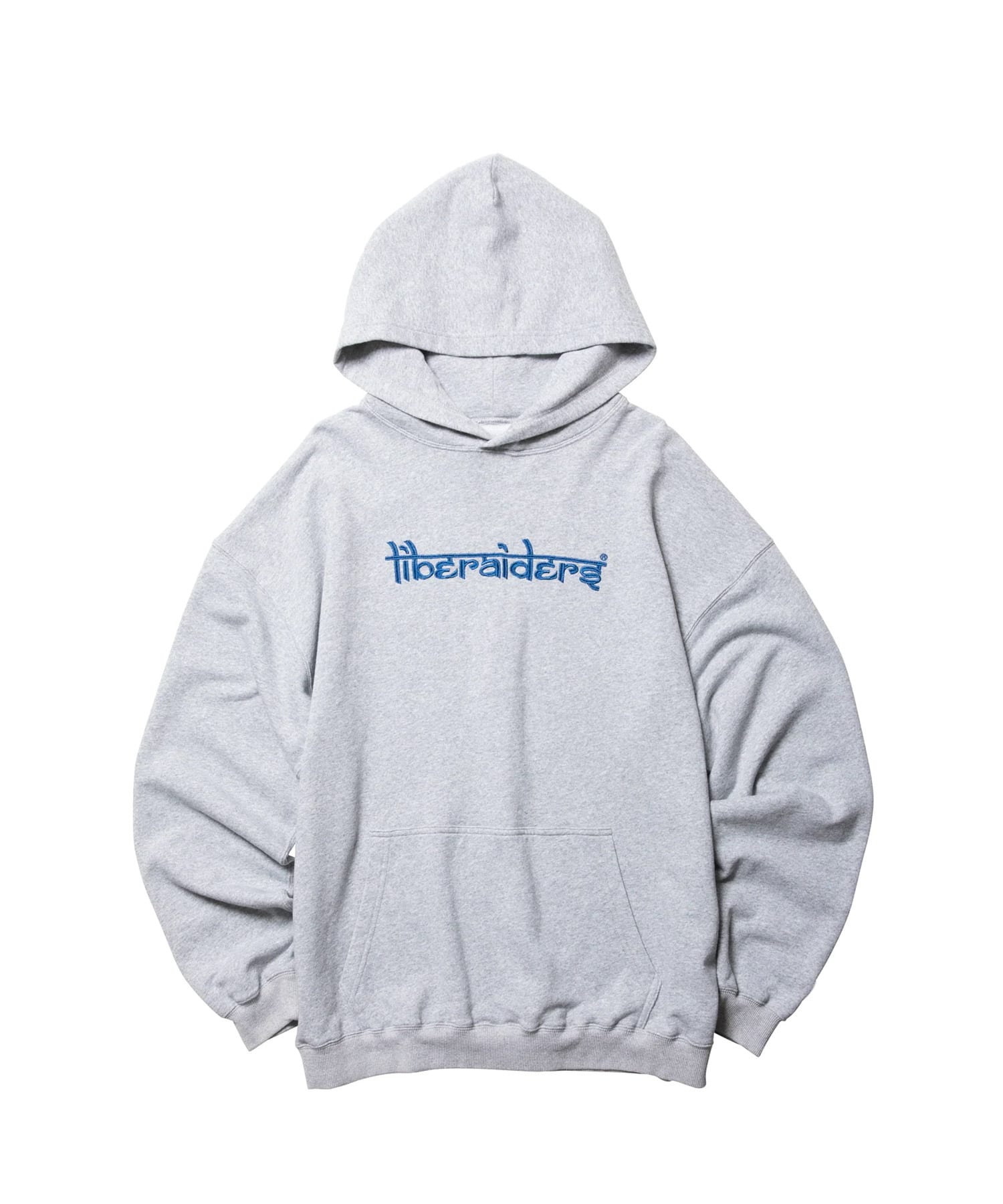 LIBERAIDERS FRENCH TERRY HOODIE GRAYのメイン画像