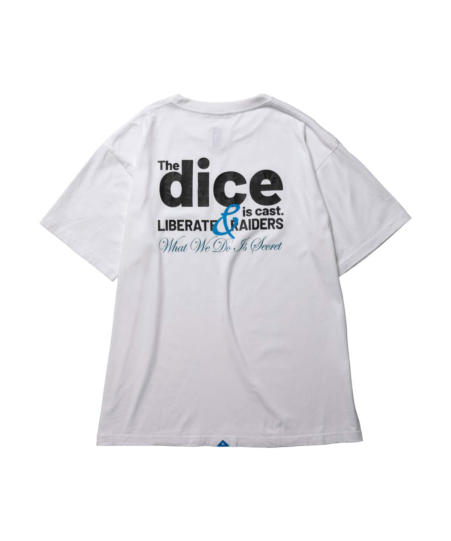 LIBERAIDERS DICE TEE WHITEのメイン画像