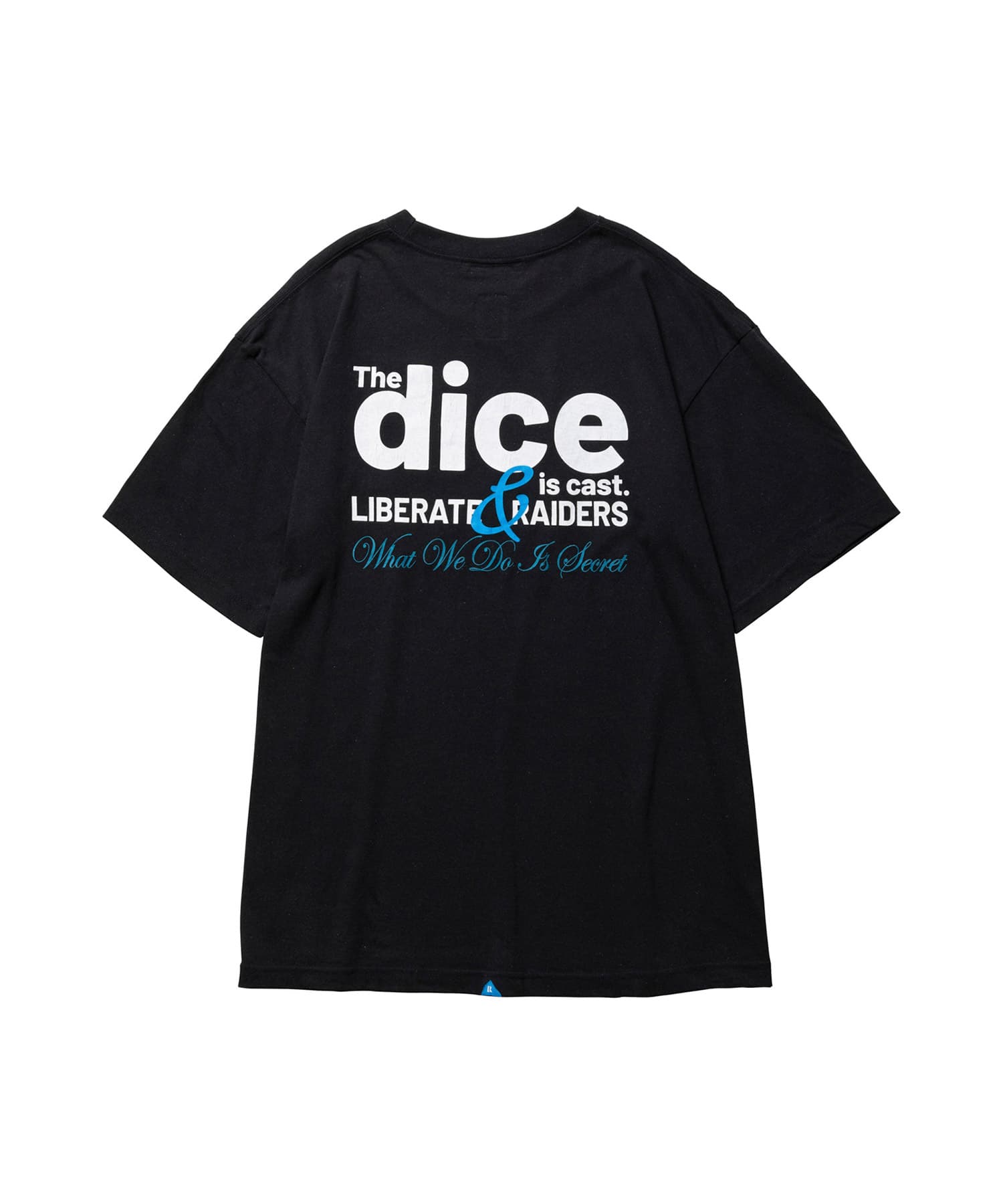 LIBERAIDERS DICE TEE BLACKのメイン画像