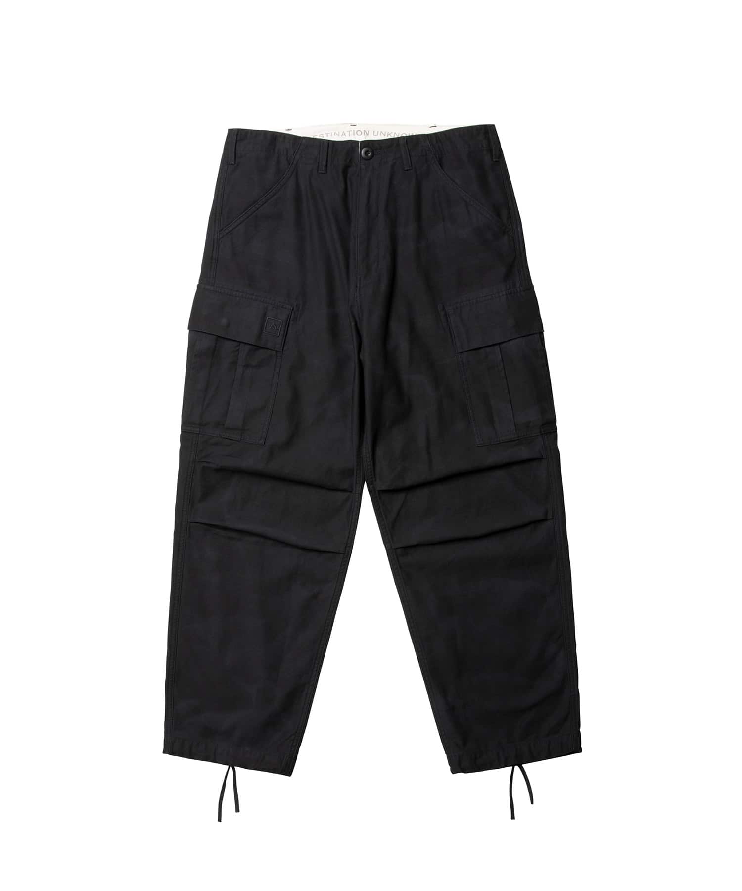 LIBERAIDERS 6-POCKET ARMY BAGGY PANTS BLACKのメイン画像