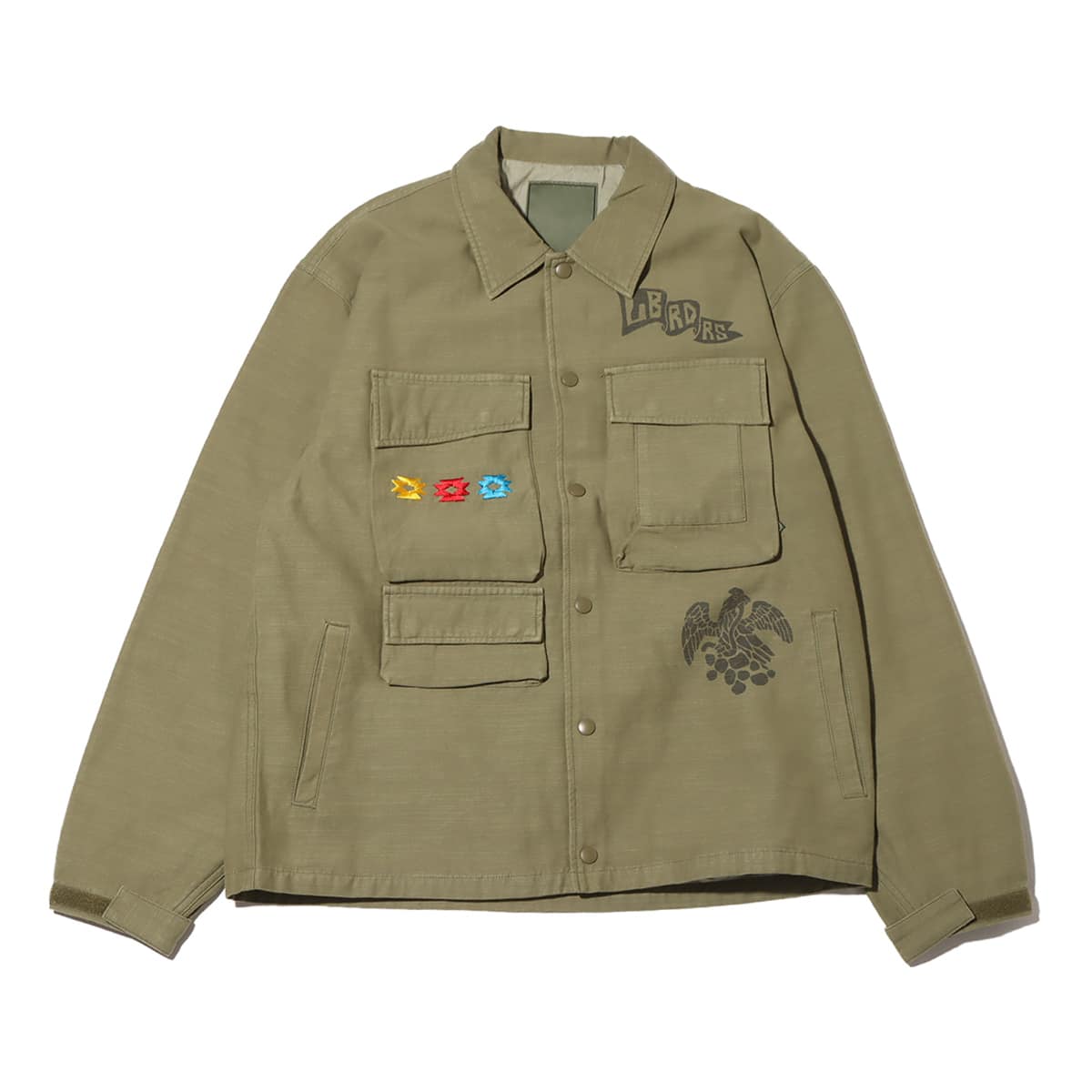 Liberaiders GARMENT DYED MILITARY JACKET