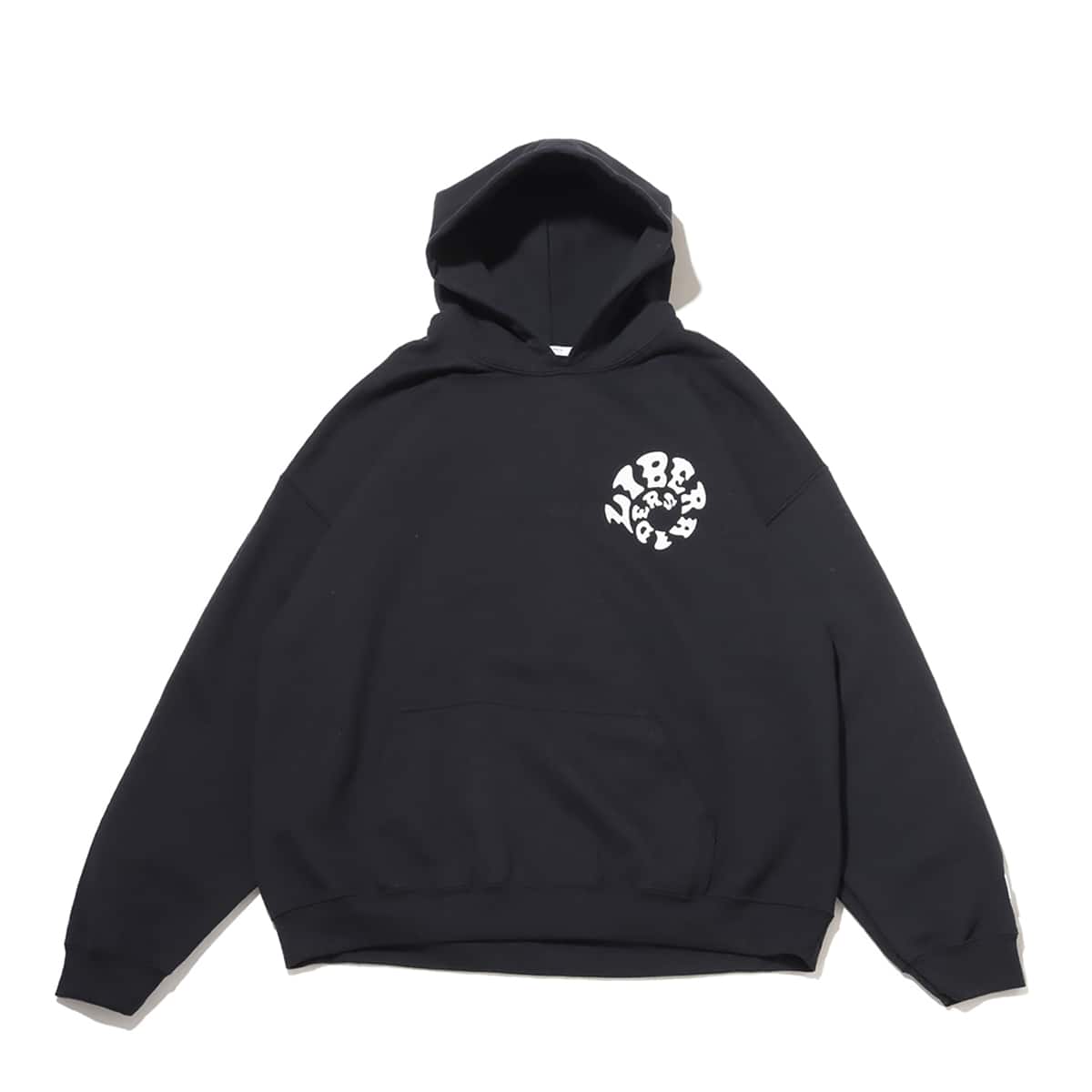 LIBERAIDERS SPIRAL LOGO HOODIE BLACK のメイン画像