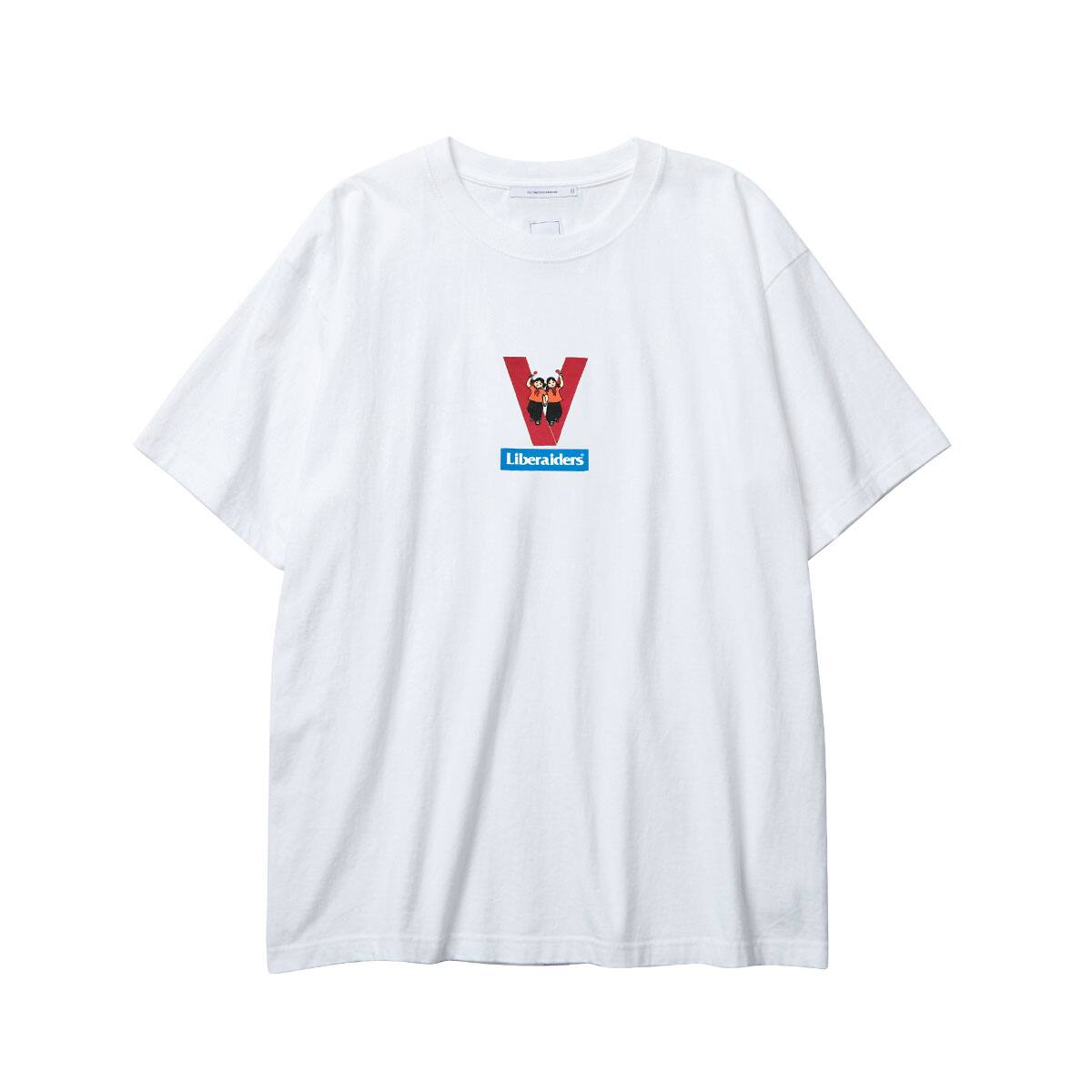 LIBERAIDERS VICTORY TEE WHITE 20SP-Iのメイン画像