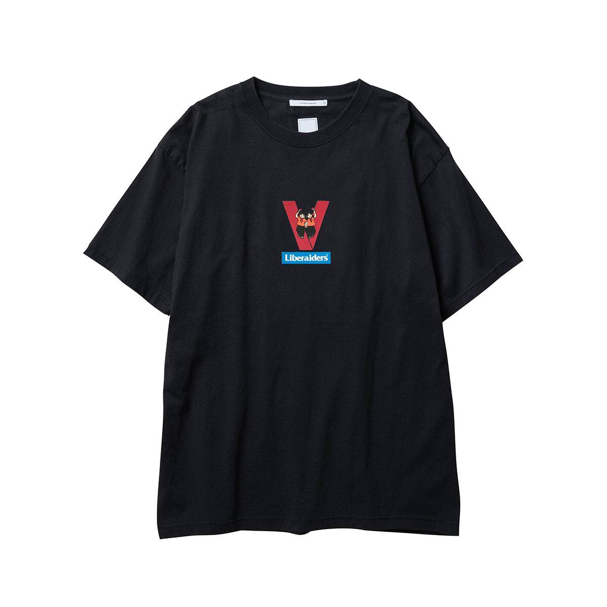 LIBERAIDERS VICTORY TEE BLACK 20SP-Iのメイン画像