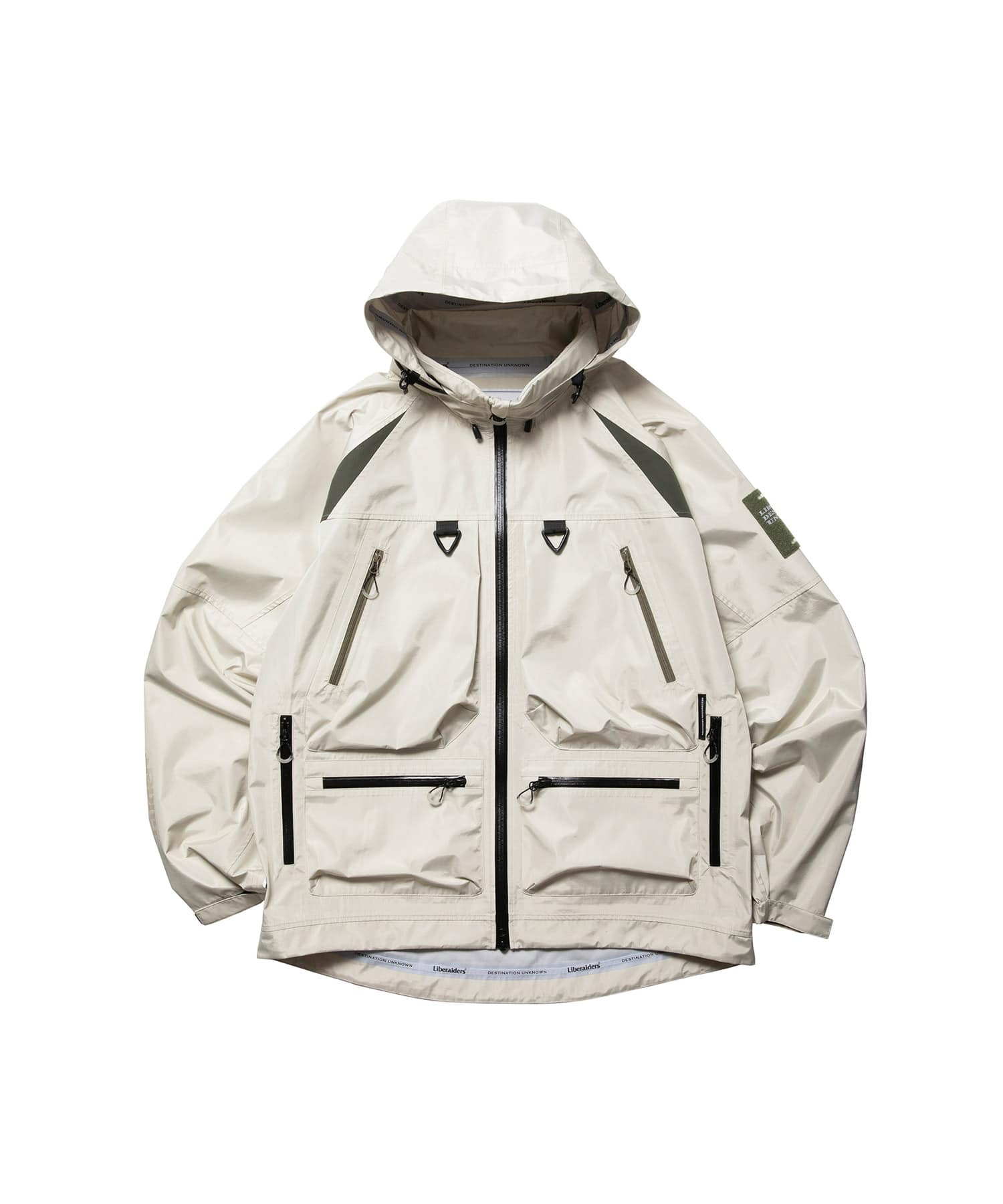 LIBERAIDERS ALL CONDITIONS 3LAYER JACKET III IVORYのメイン画像