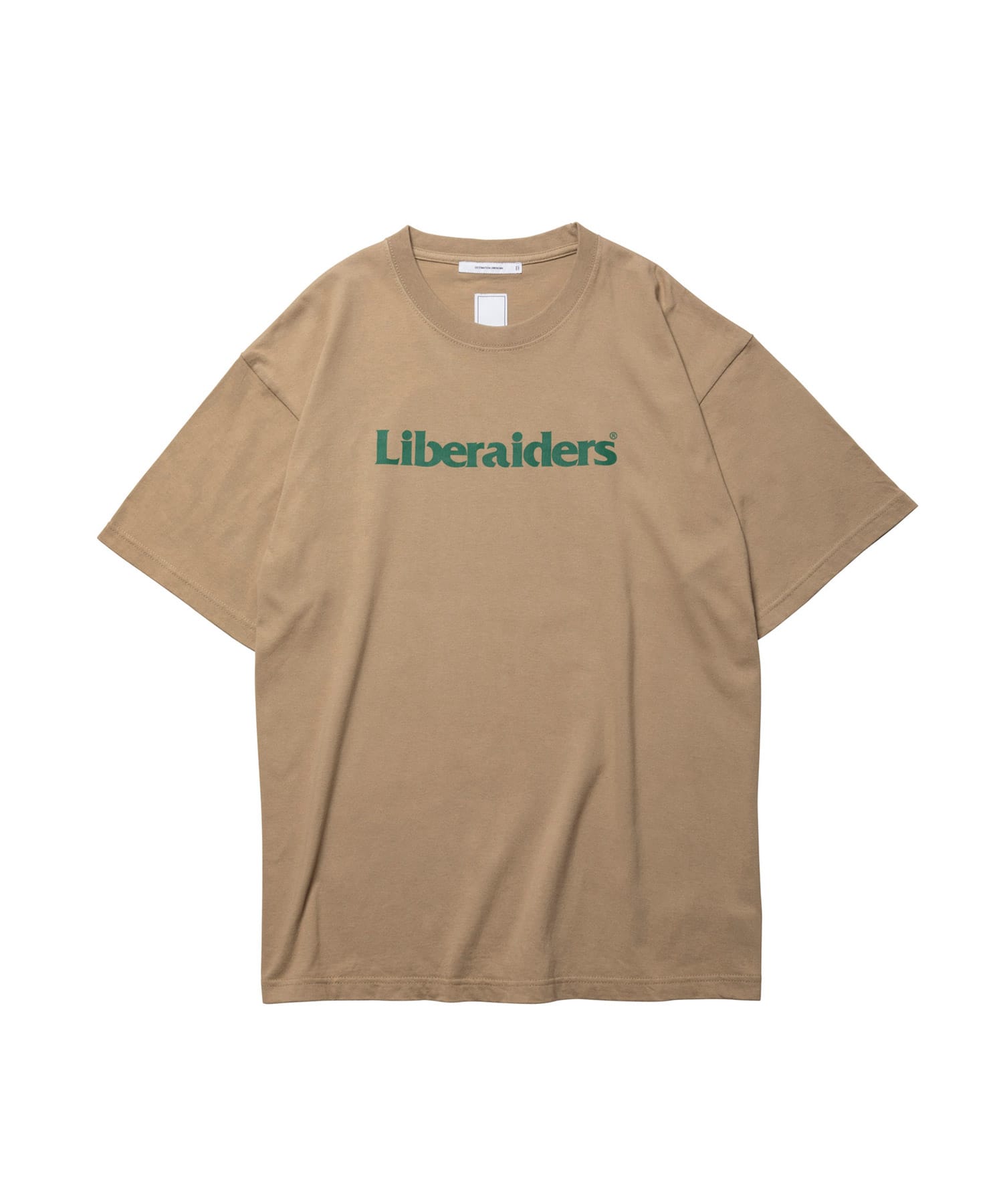 LIBERAIDERS OG LOGO TEE BEIGEのメイン画像