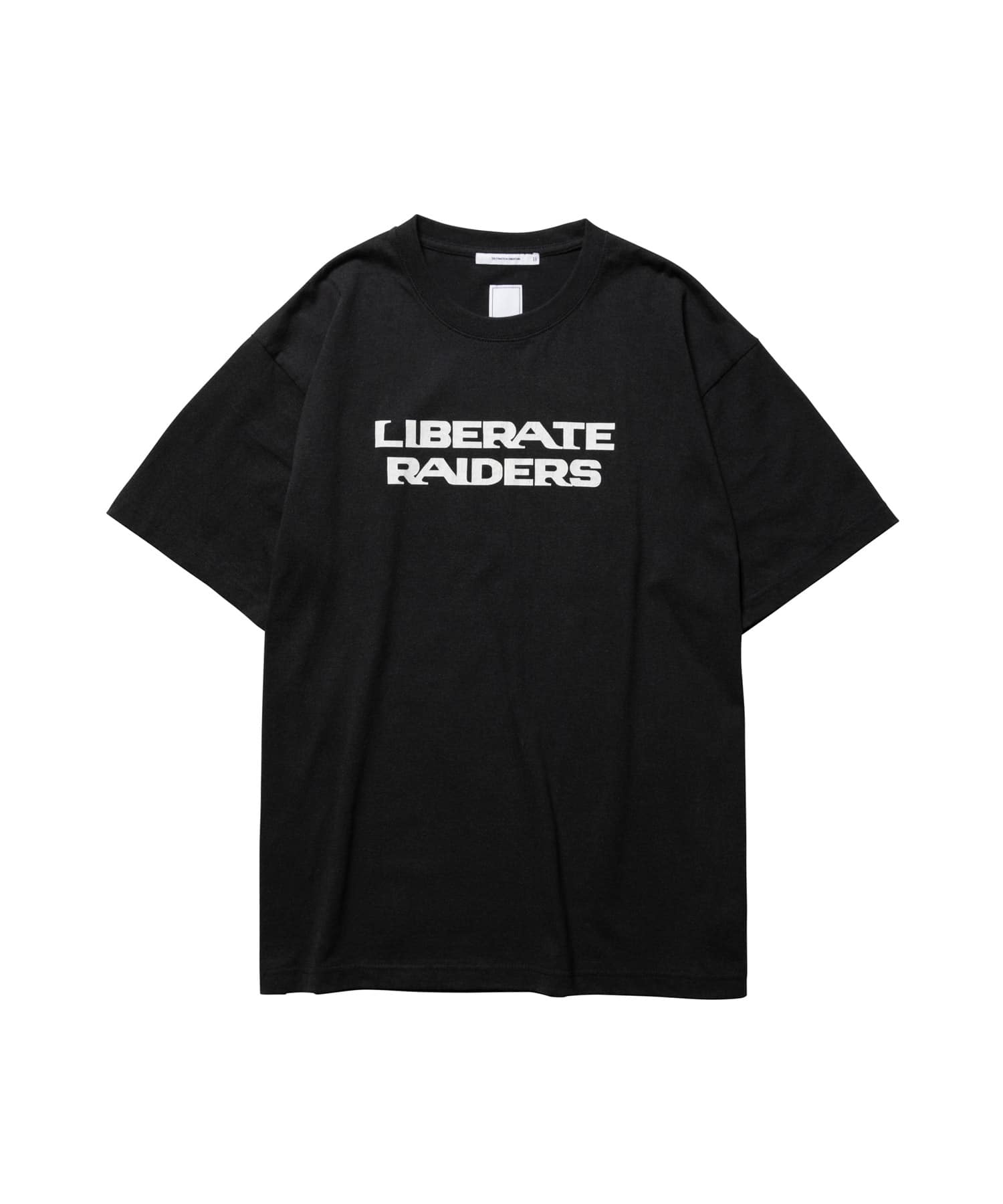 LIBERAIDERS LR LOGO TEE BLACKのメイン画像