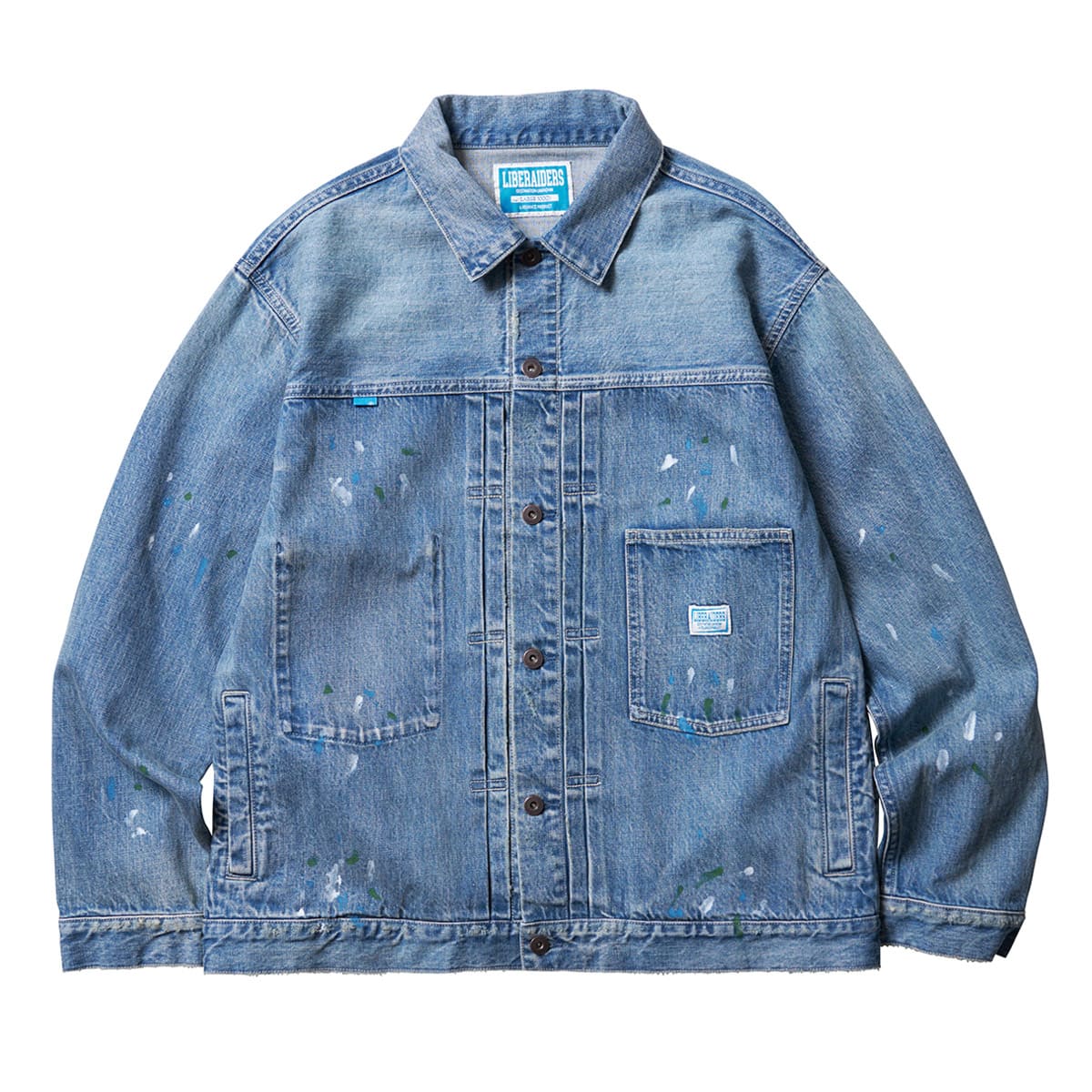 LIBERAIDERS FLAG DENIM JACKET HARD WASH |atmos（アトモス） 公式オンラインストア