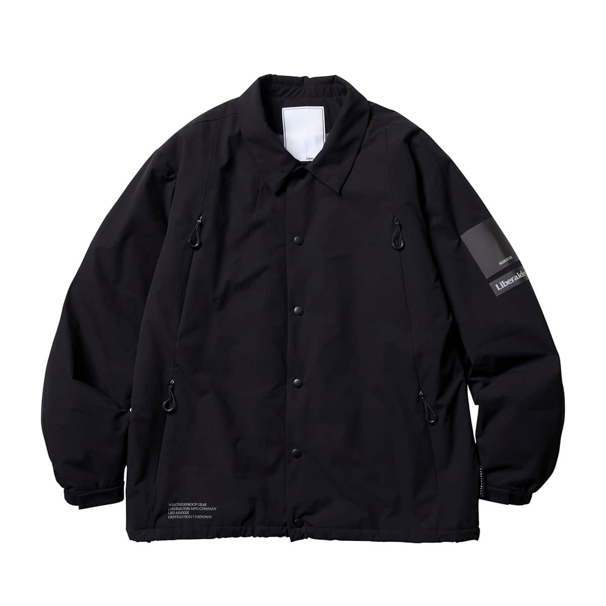 LIBERAIDERS PUFFER COACH JACKET BLACK |atmos（アトモス） 公式オンラインストア