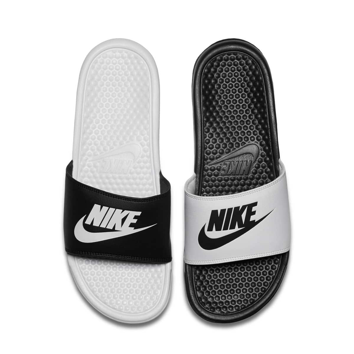 nike benassi mismatch