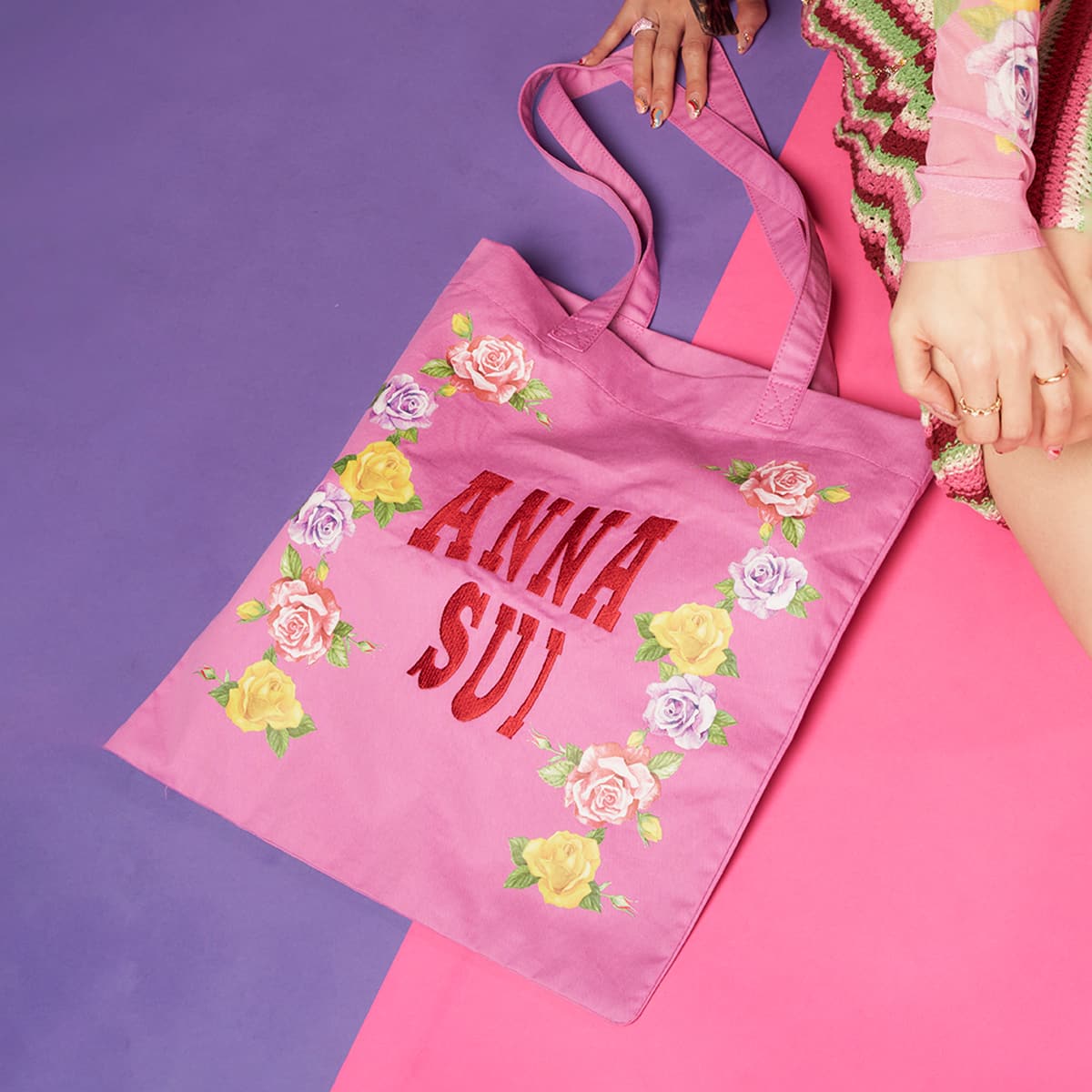 ANNA SUI jouetie トートBAG PINK 22FA-I