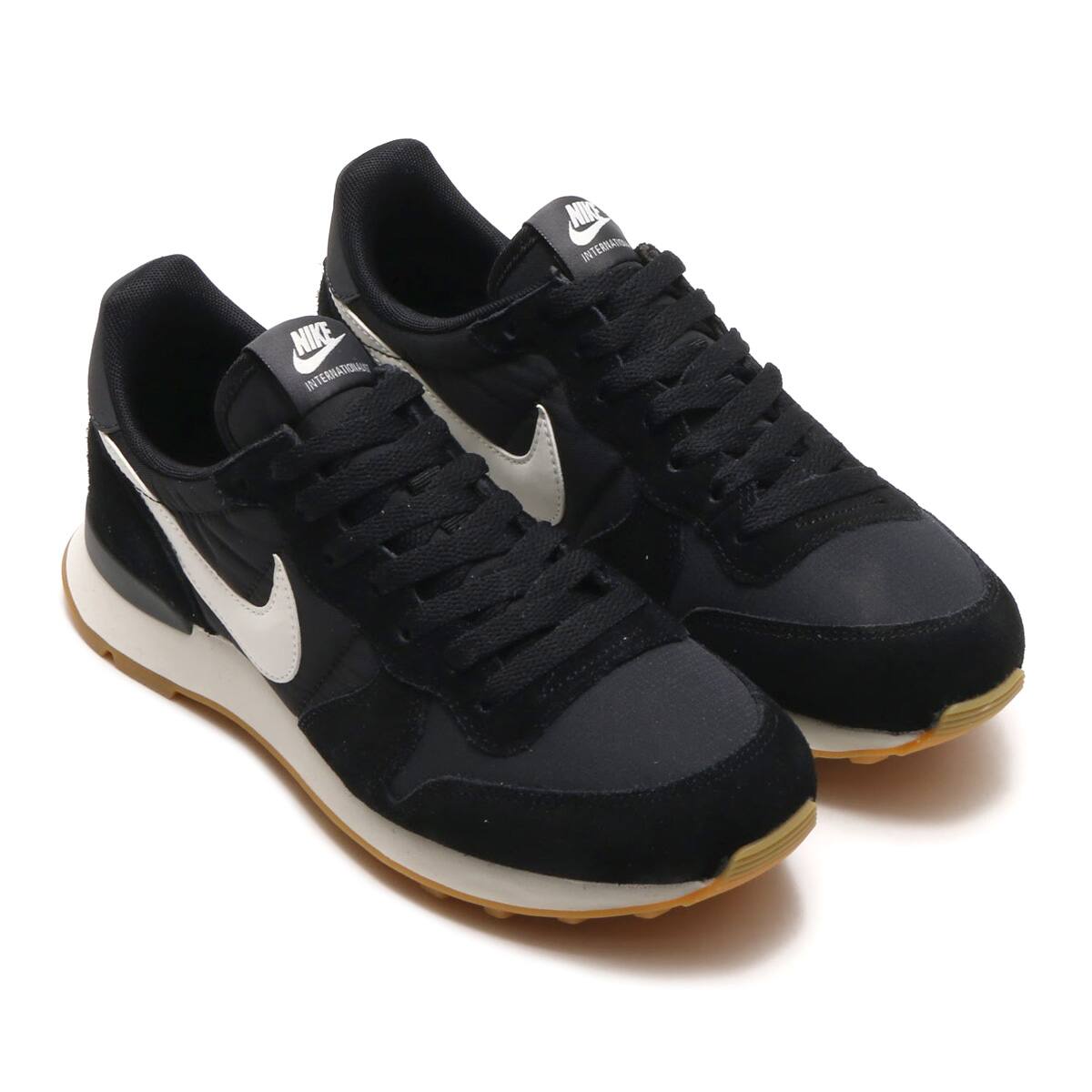 NIKE WMNS INTERNATIONALIST BLACK/SUMMIT WHITE-ANTHRACITE-SAIL 18SP-I_photo_large