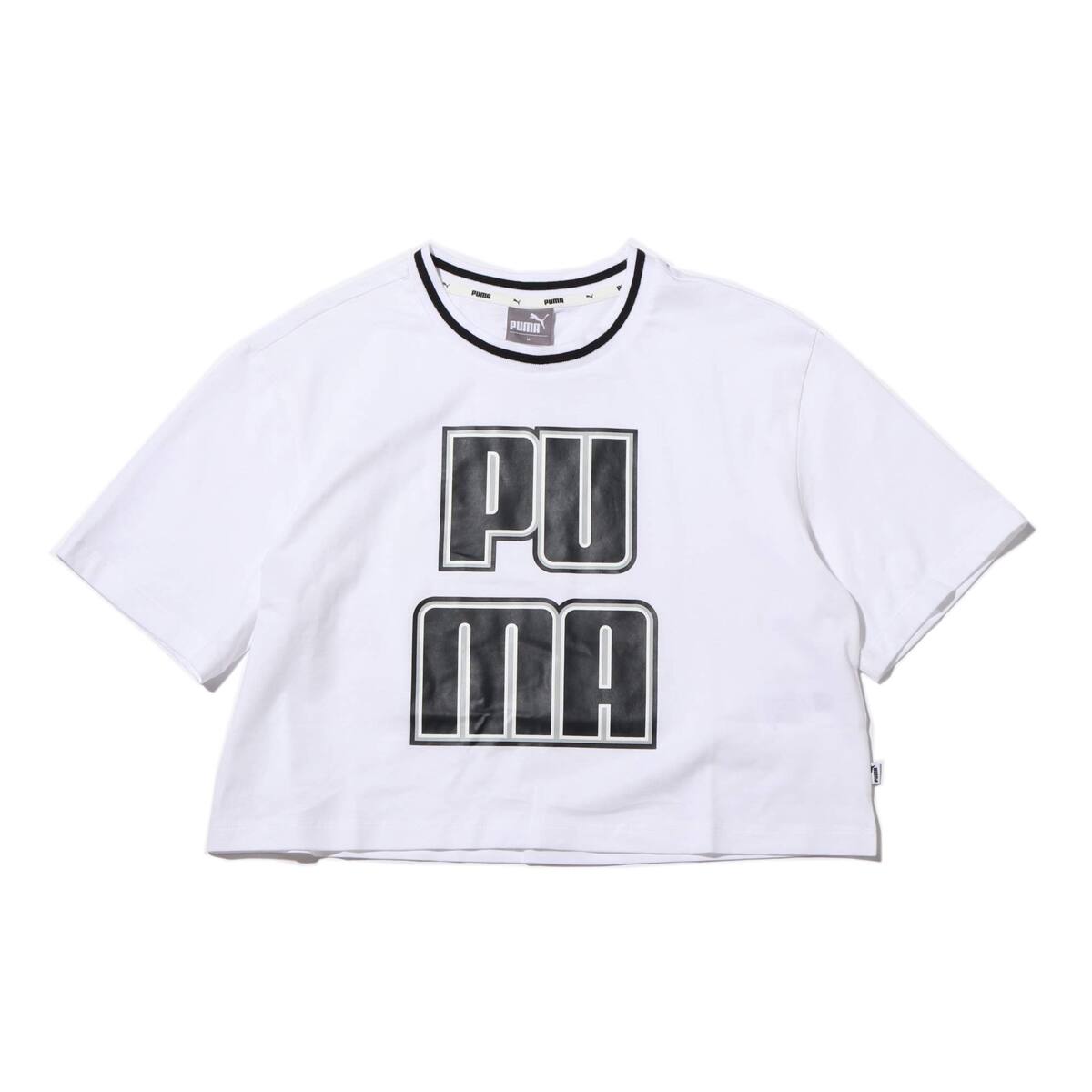 PUMA REBEL RELOAD CROPPED TEE PUMA WHITE 19SP-I_photo_large