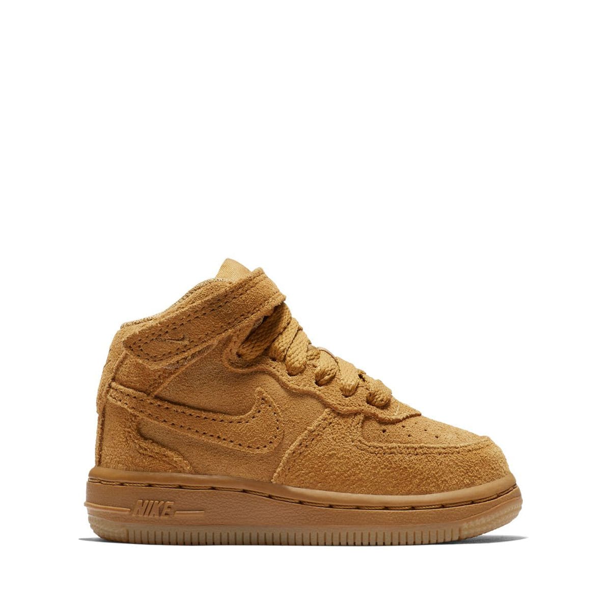 NIKE FORCE 1 MID LV8 (TD) WHEAT/WHEAT-GUM LIGHT BROWN 18HO-I_photo_large