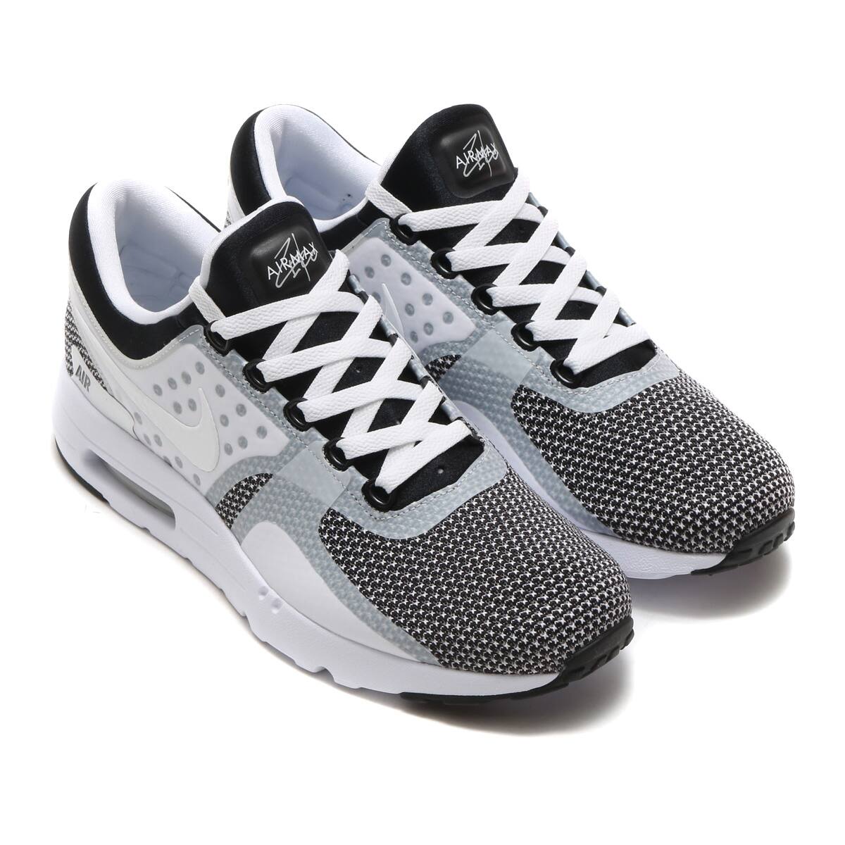 air max zero essential black white