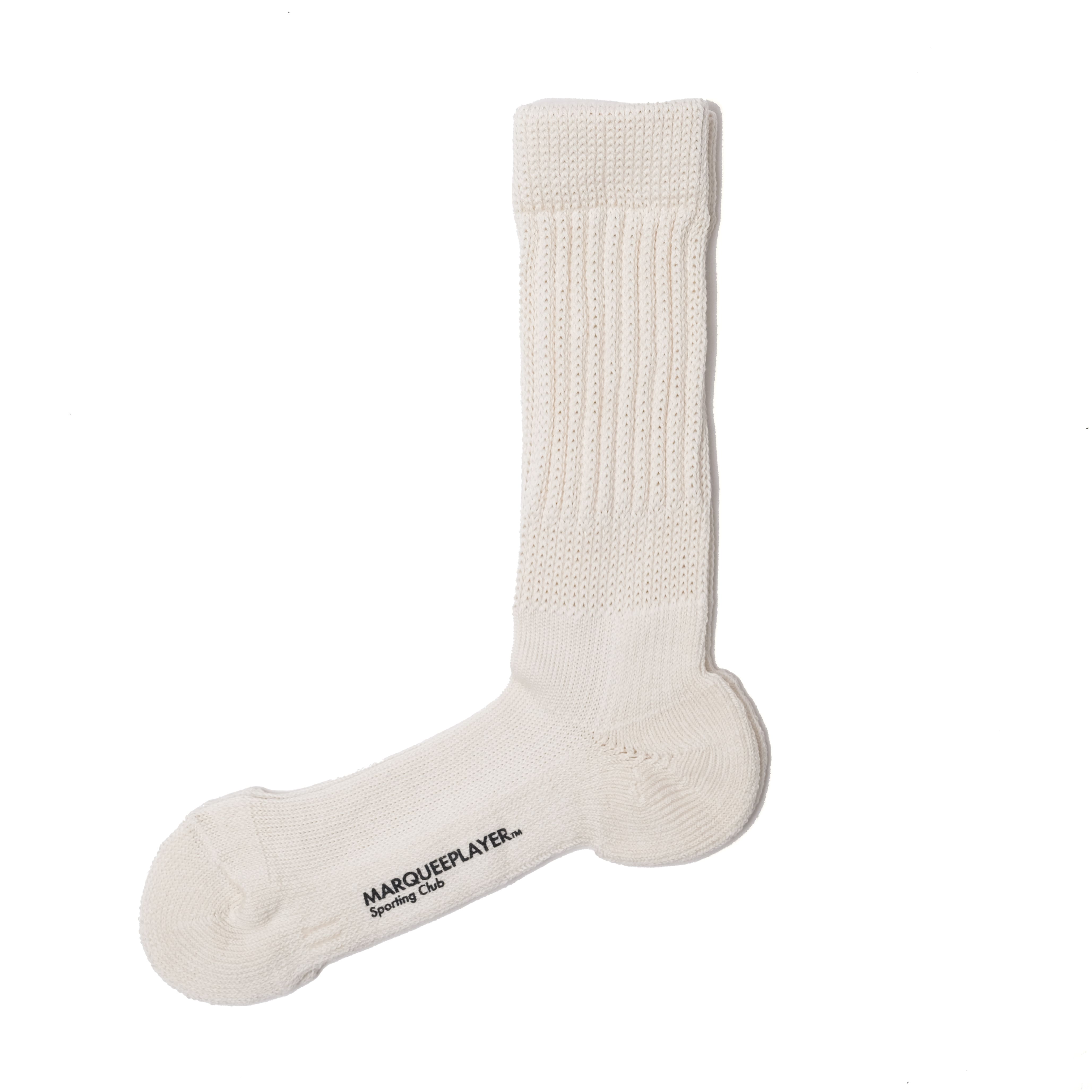 MARQUEE PLAYER HYBRID RIB SOCKS IVORYWHITE IVORYのメイン画像