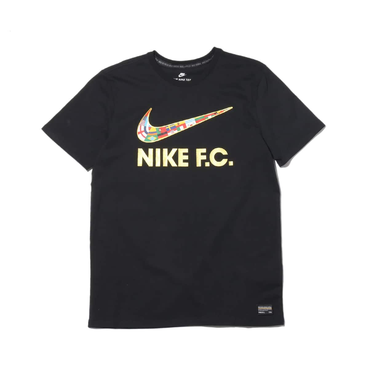 black and gold nike shirt