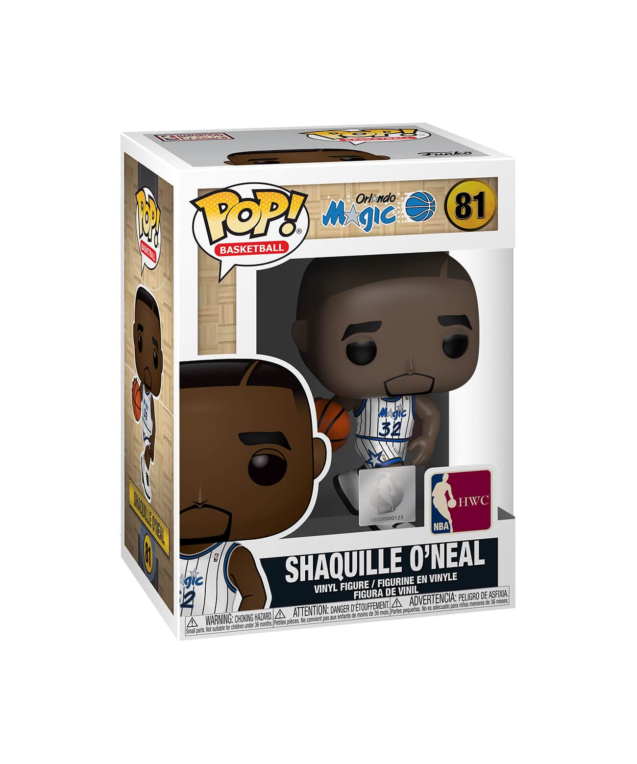 FUNKO POP! NBA Orlando Magic Shaquille O’Neal (Home Uniform Ver.) MULTIのメイン画像