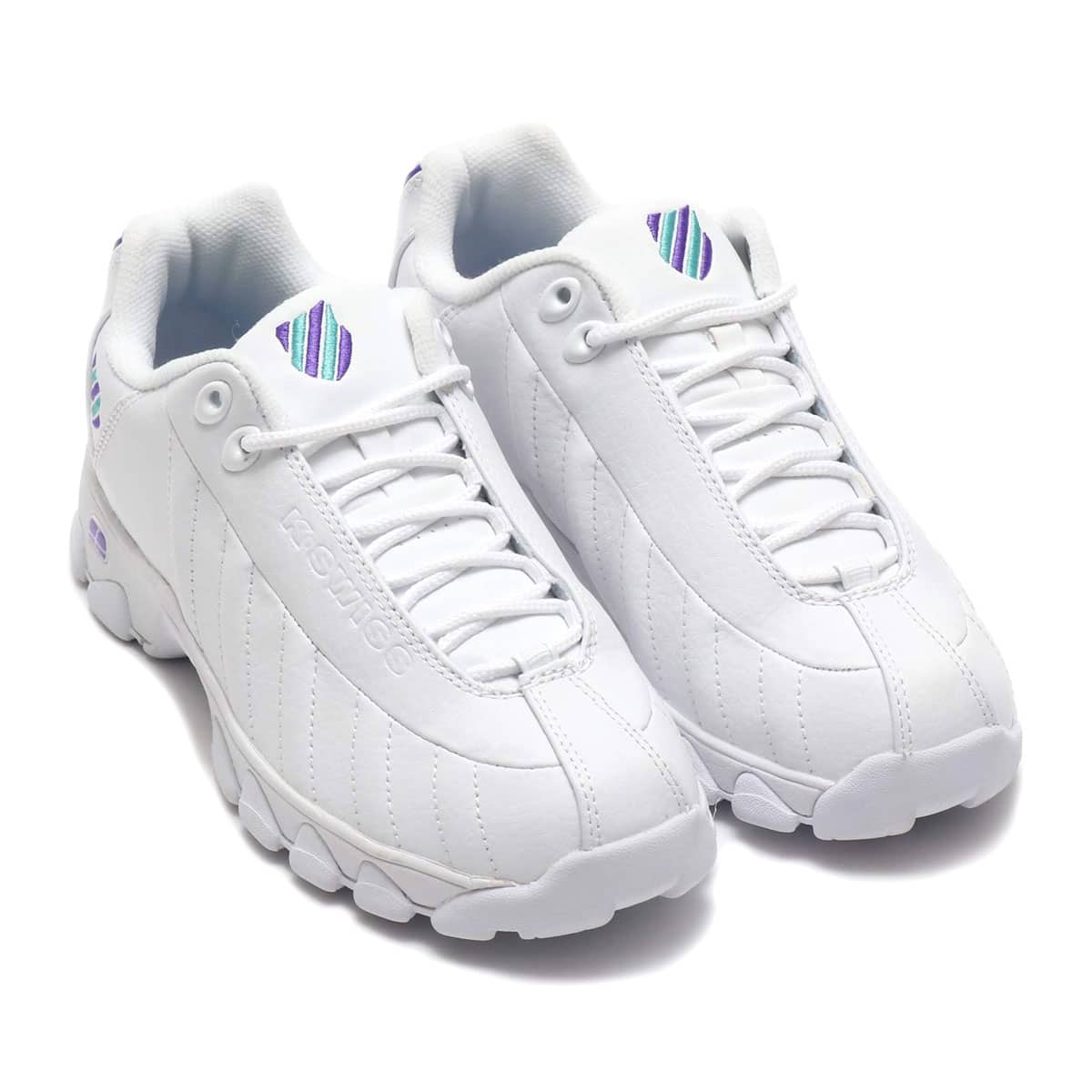 K-SWISS ST329 CMF W WHITE/ULTRA VIOLET/LAGOON 19SU-I_photo_large