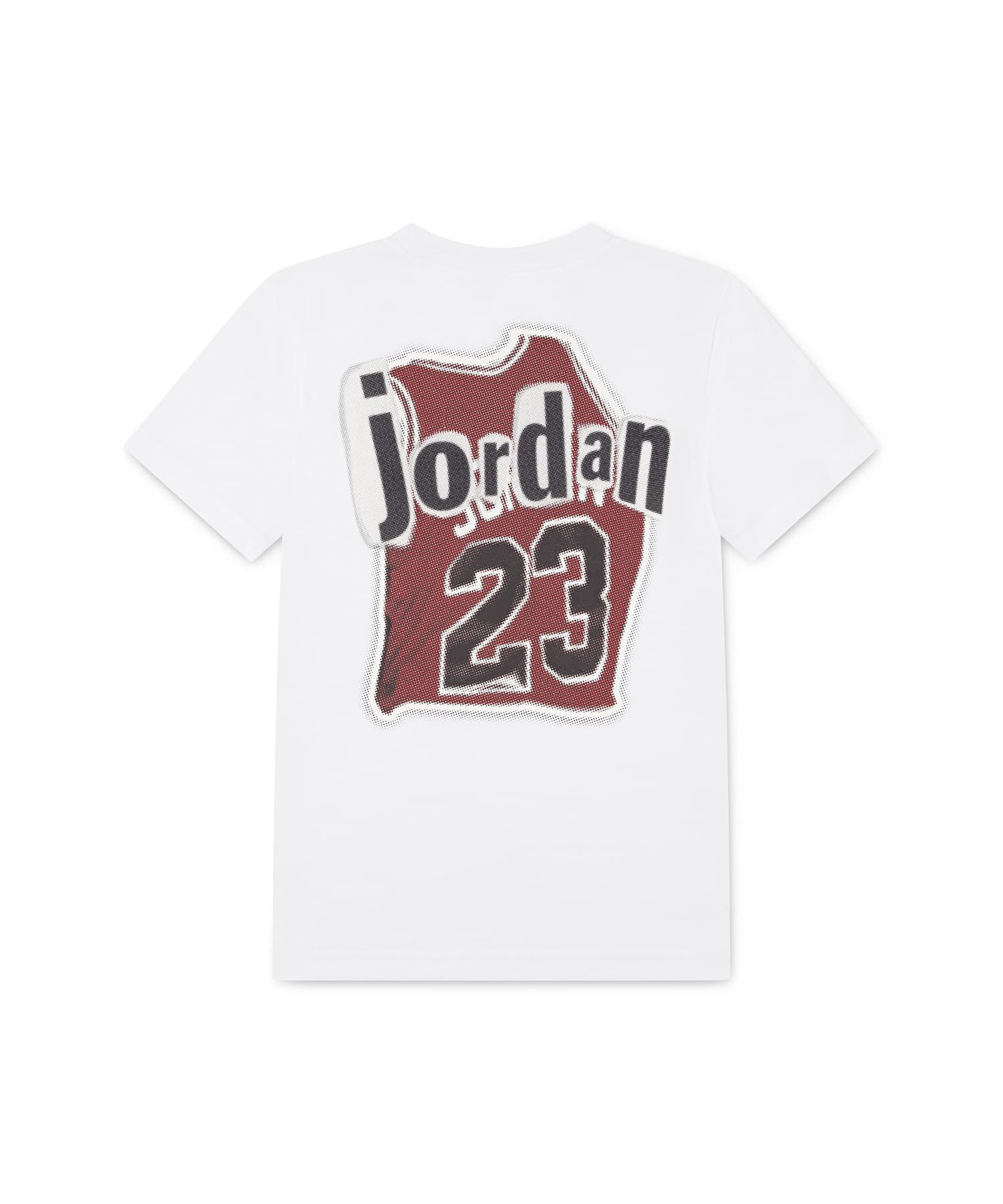 JORDAN JDB JORDAN JERSEY COLLEGE SS T WHITEのメイン画像