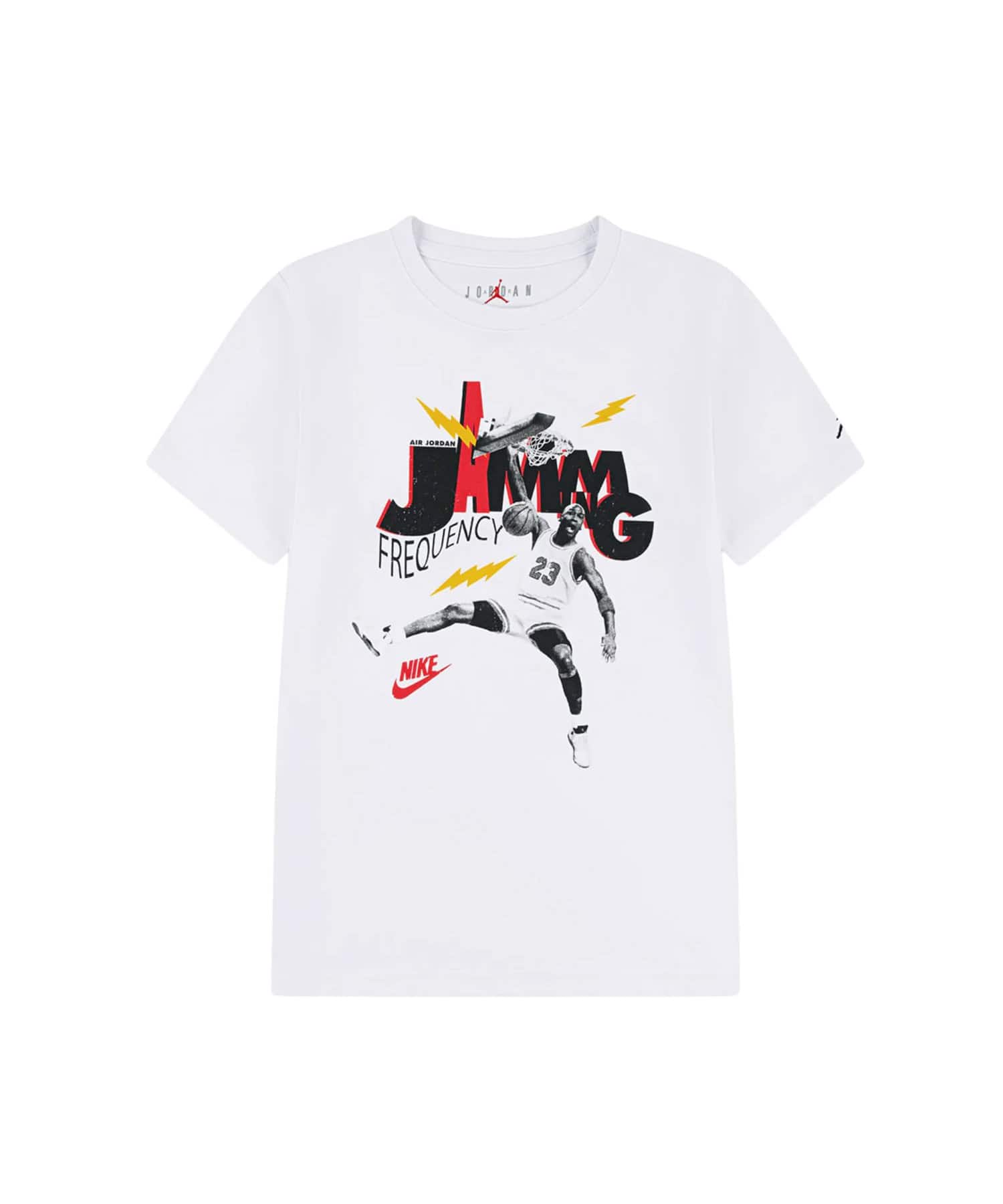 JORDAN BRAND JDB MJ JAMMING SS TEE WHITEのメイン画像