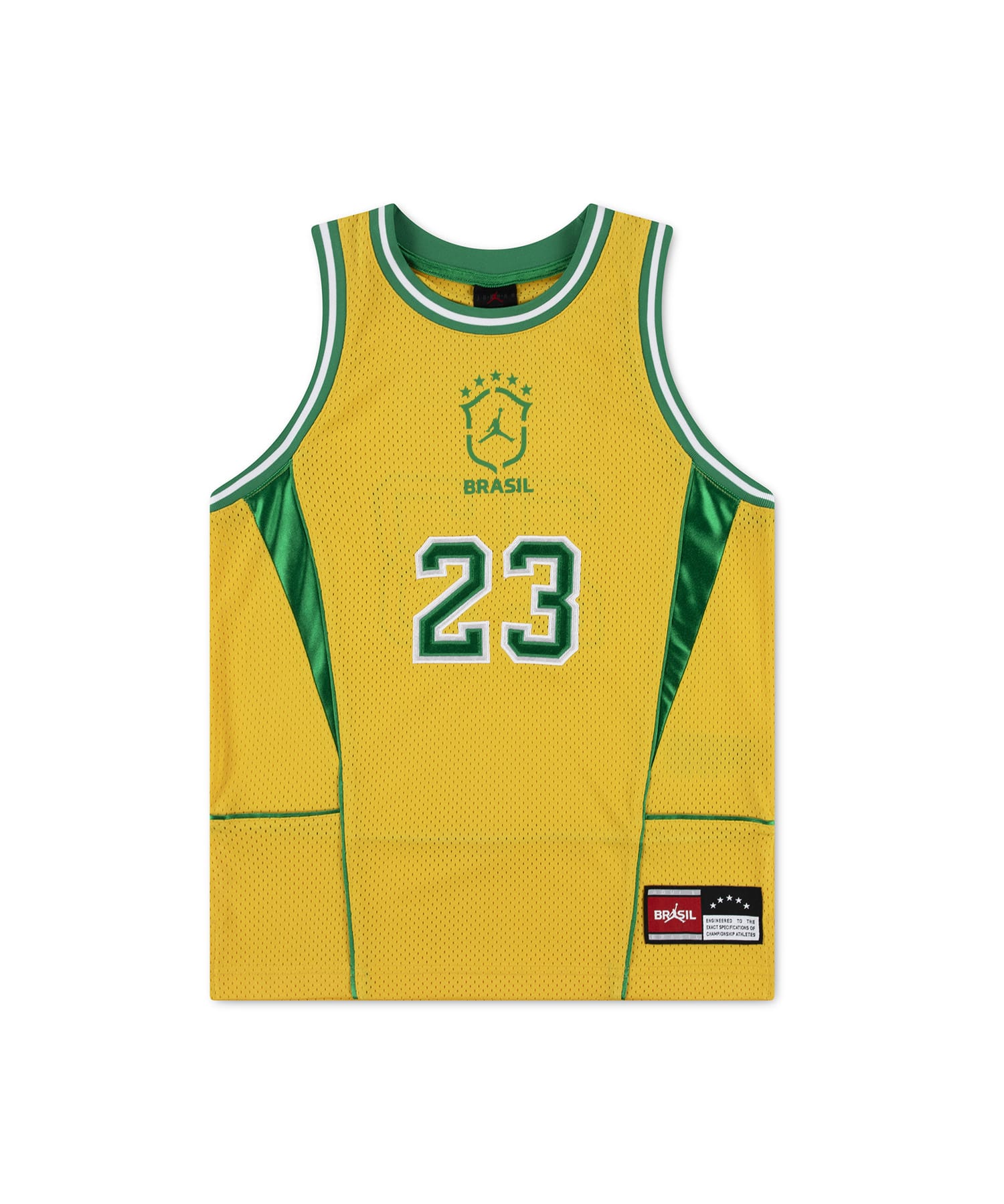 JORDAN BRAND MJ ESS MESH JERSEY P6 YELLOWのメイン画像