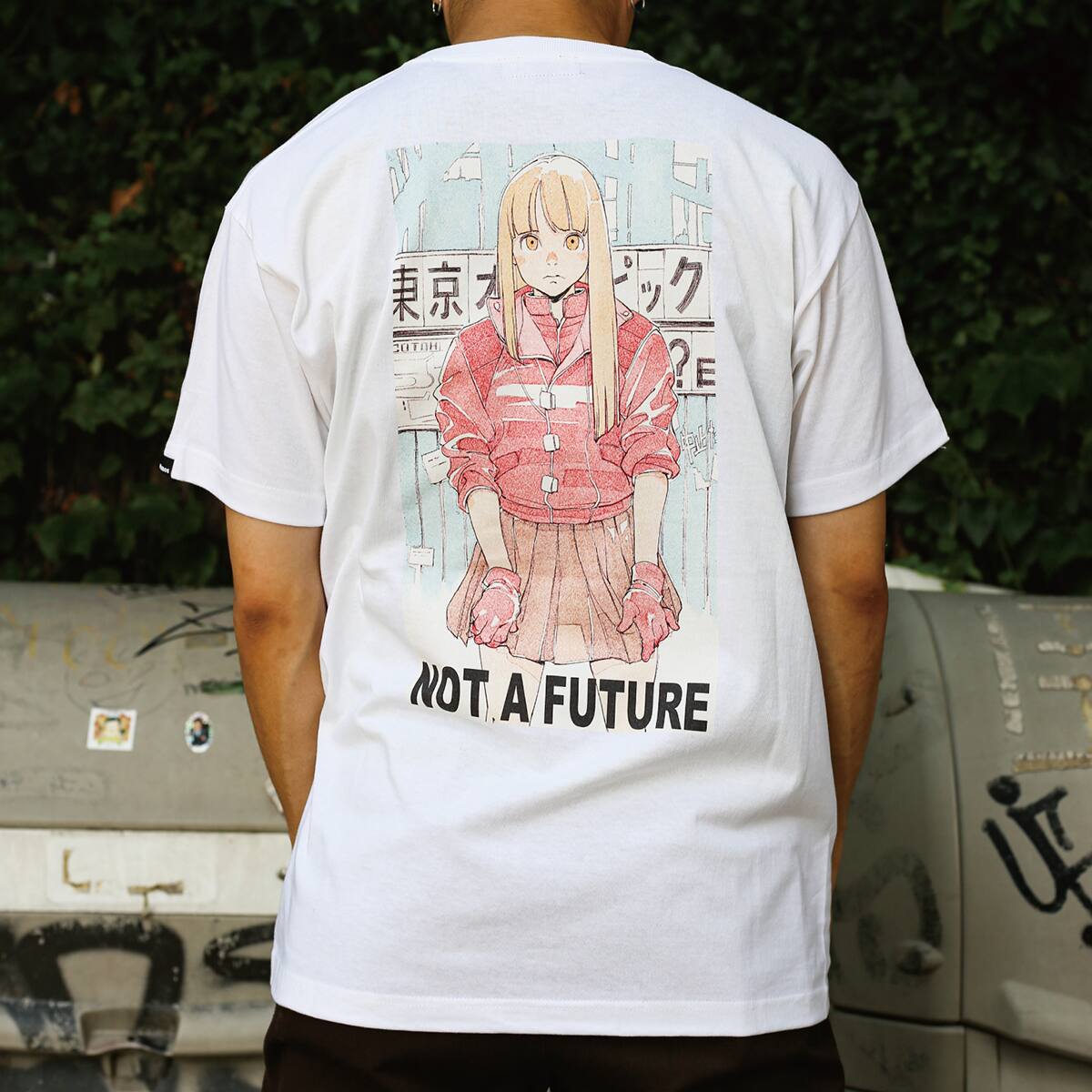 ANARC x 古塔つみ NOT A FUTURE TEE WHITE 21SU-I_photo_large